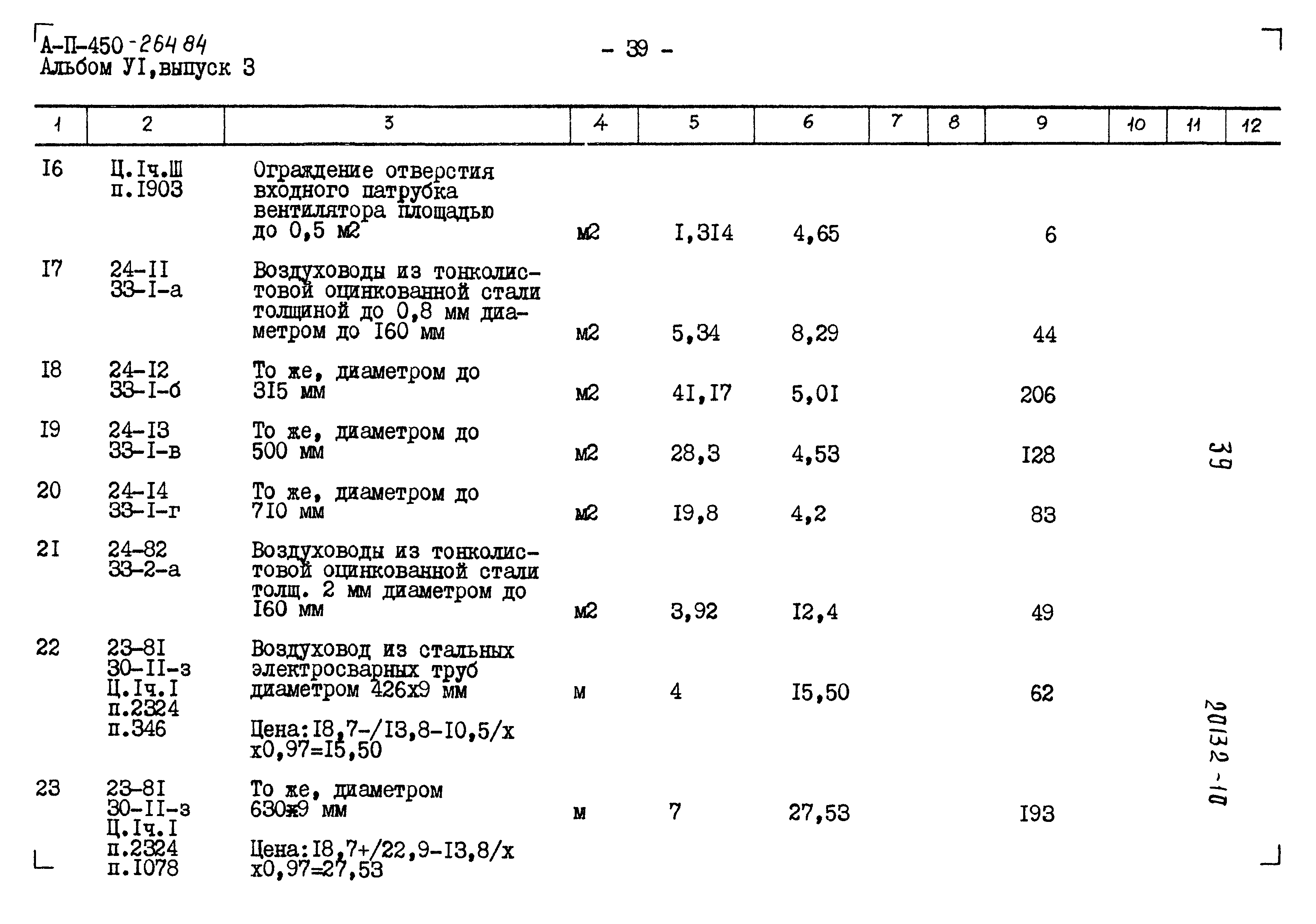 Типовой проект А-II-450-264.84