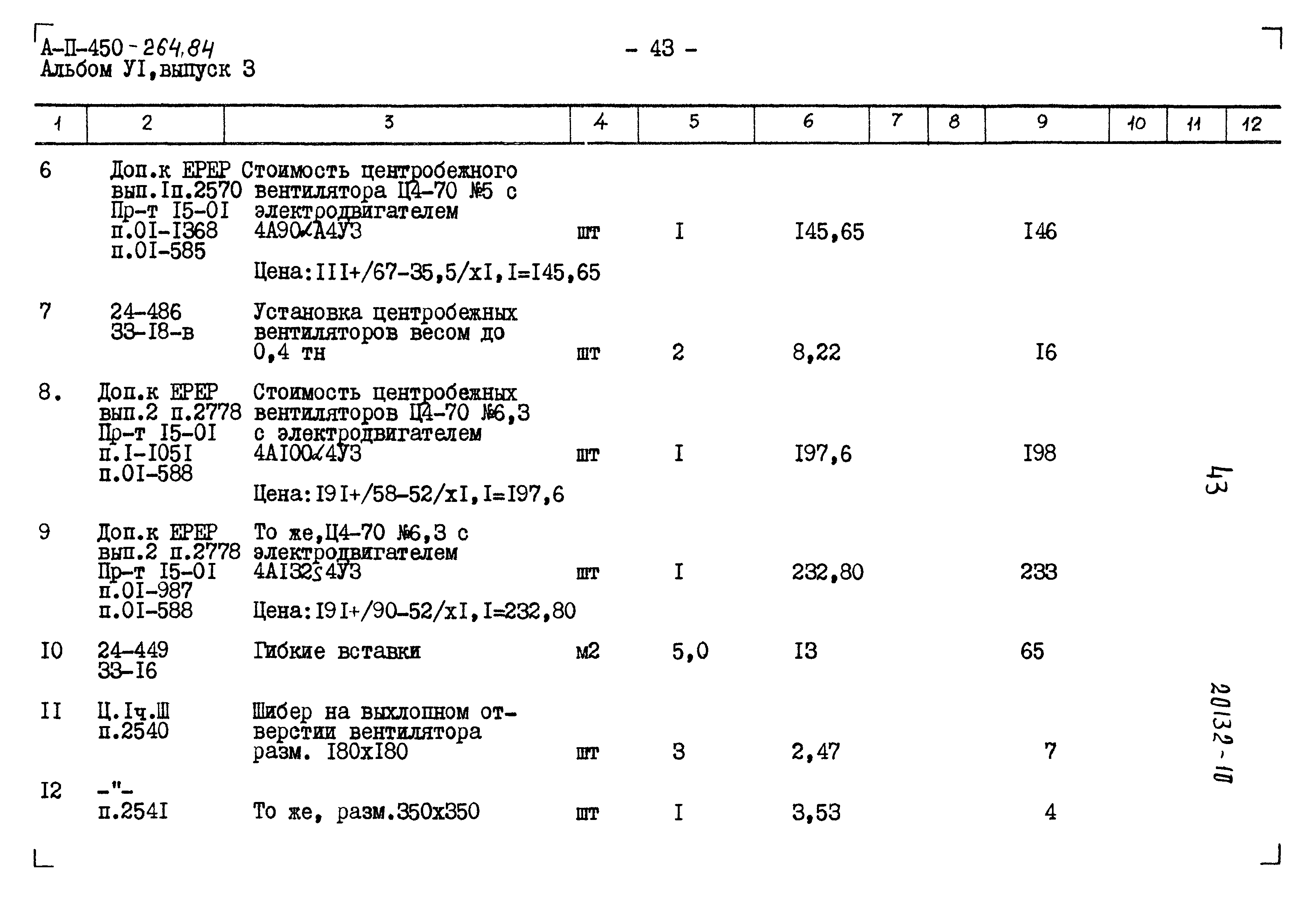 Типовой проект А-II-450-264.84