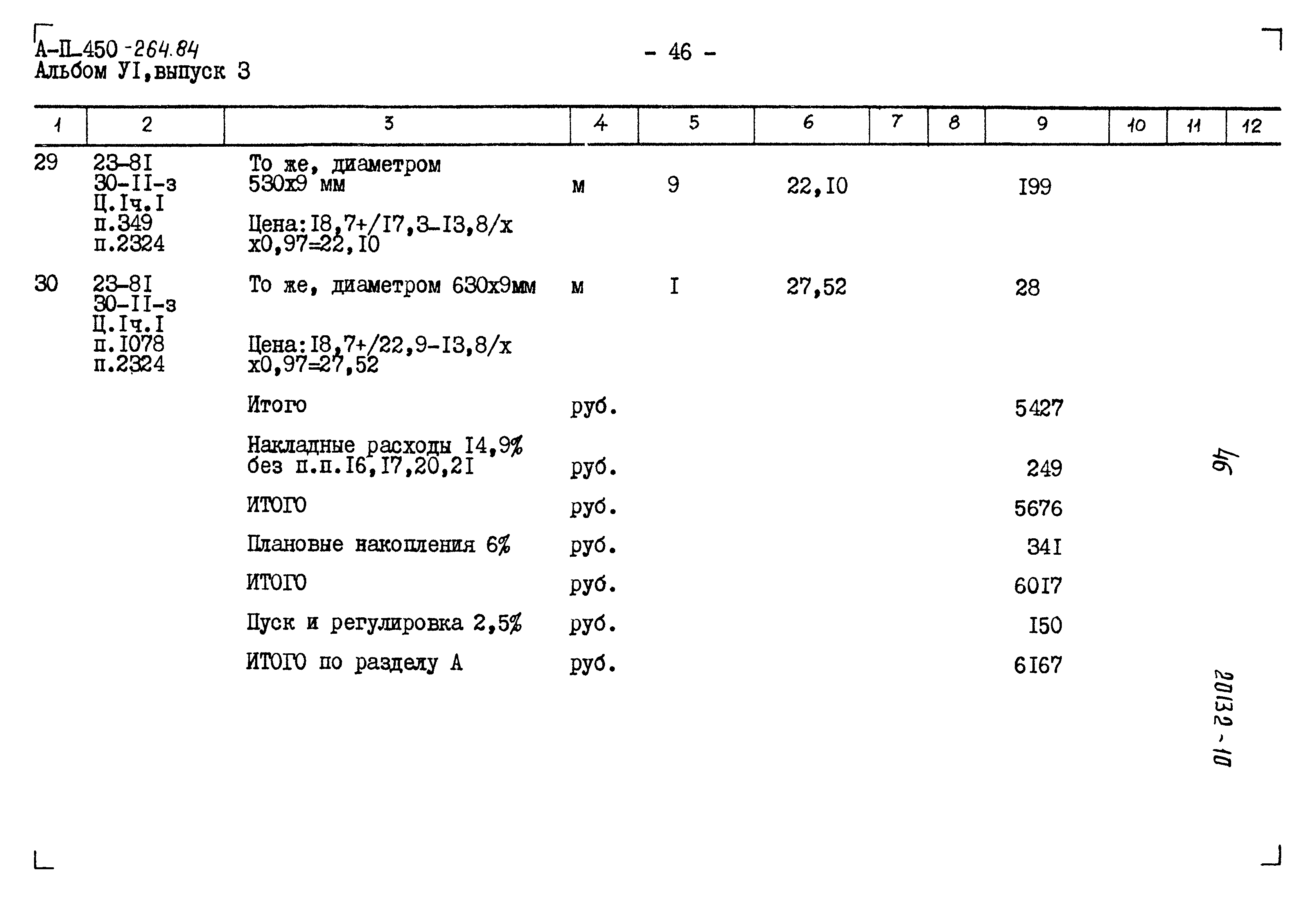 Типовой проект А-II-450-264.84