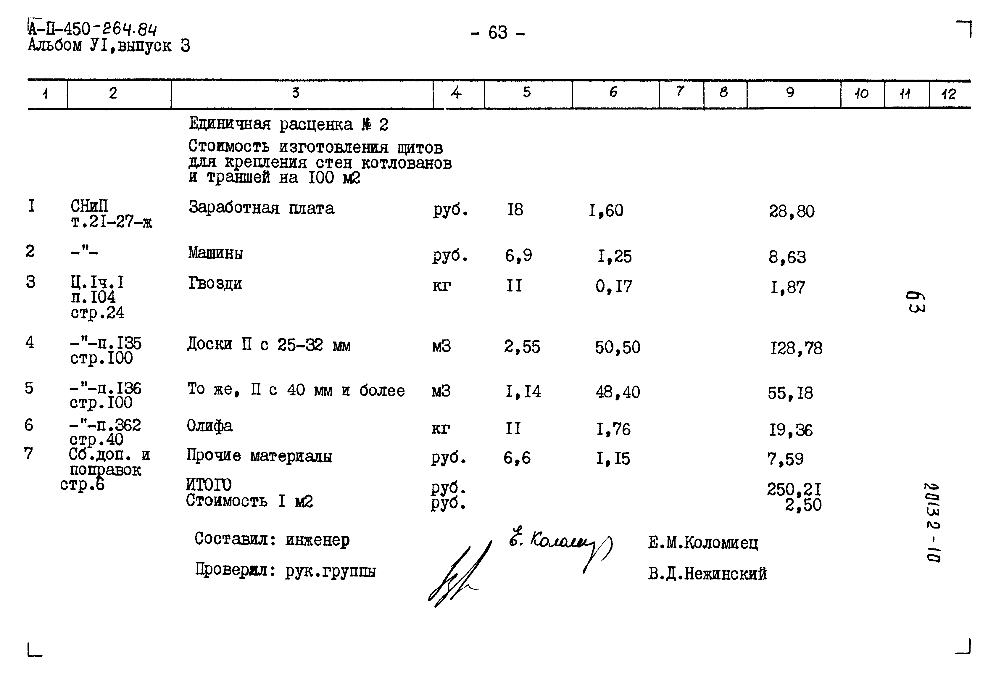 Типовой проект А-II-450-264.84