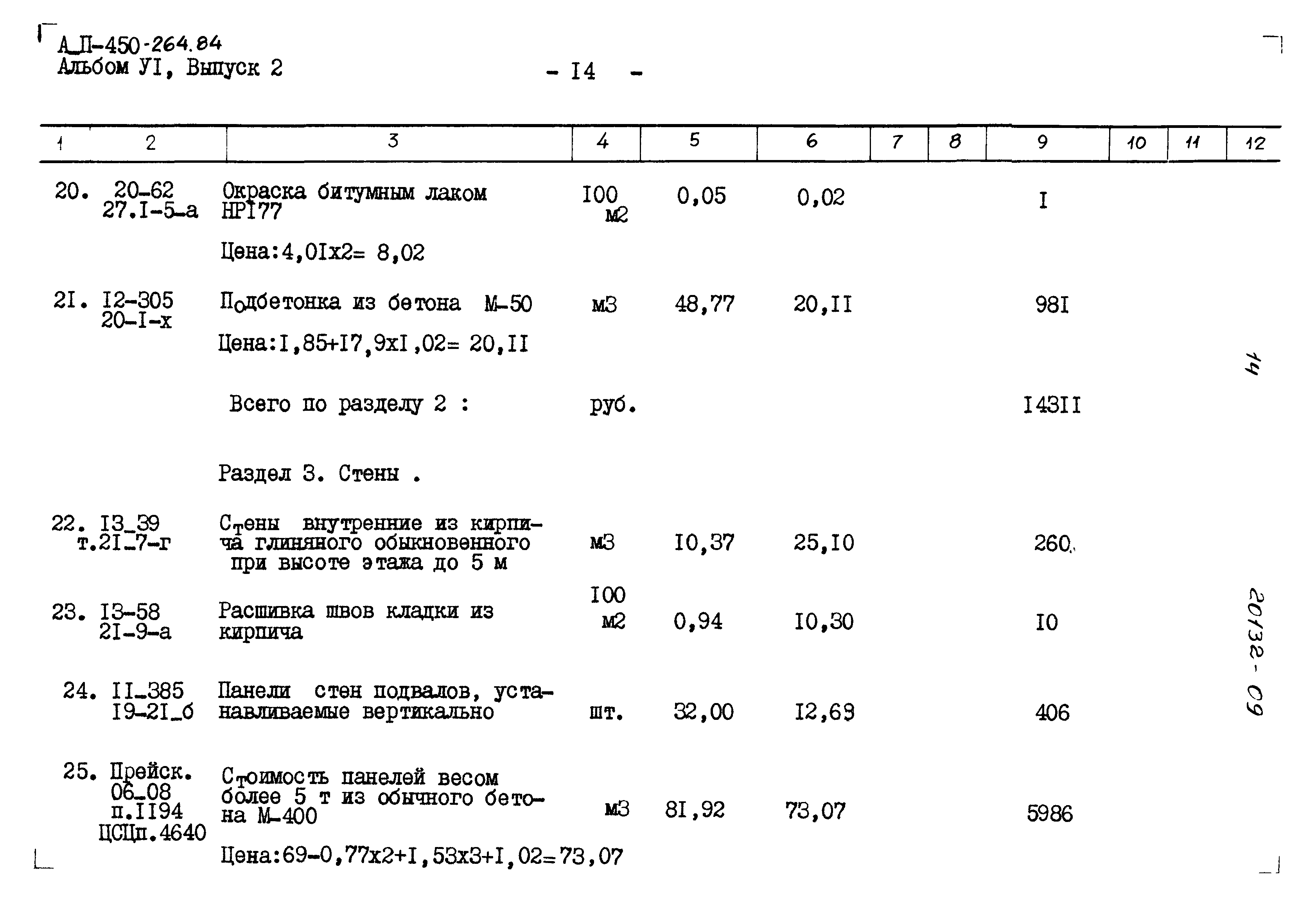 Типовой проект А-II-450-264.84