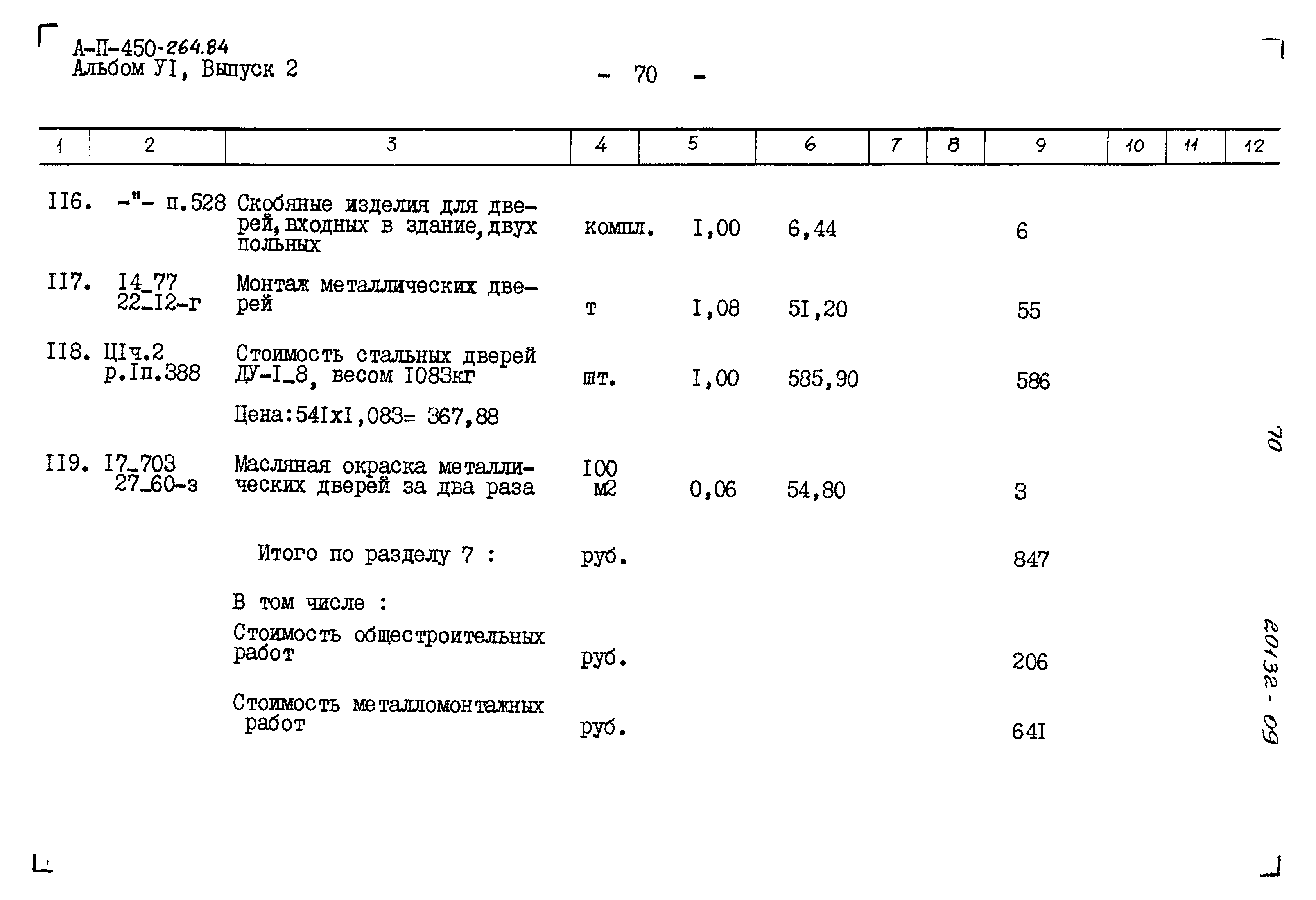 Типовой проект А-II-450-264.84
