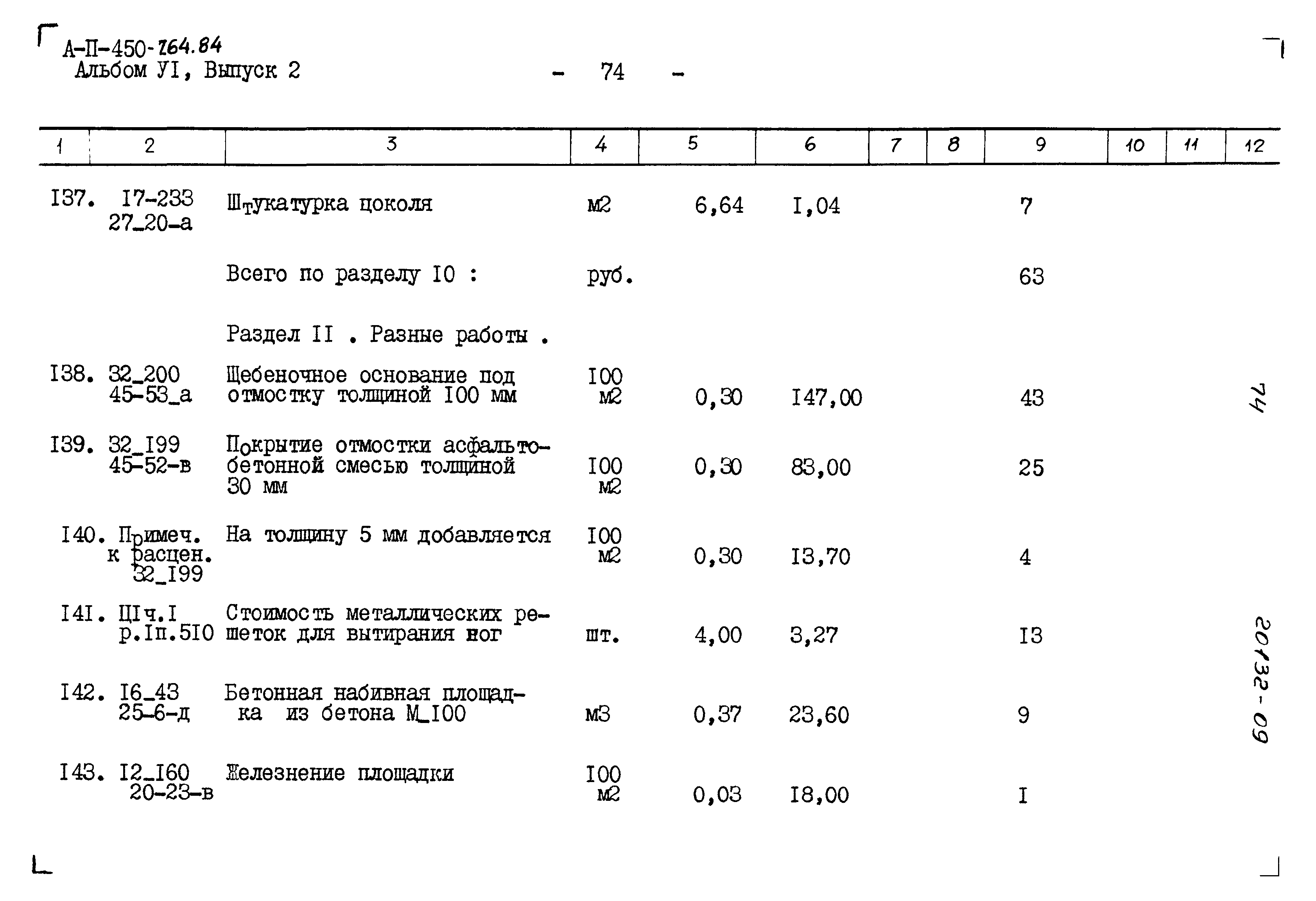 Типовой проект А-II-450-264.84