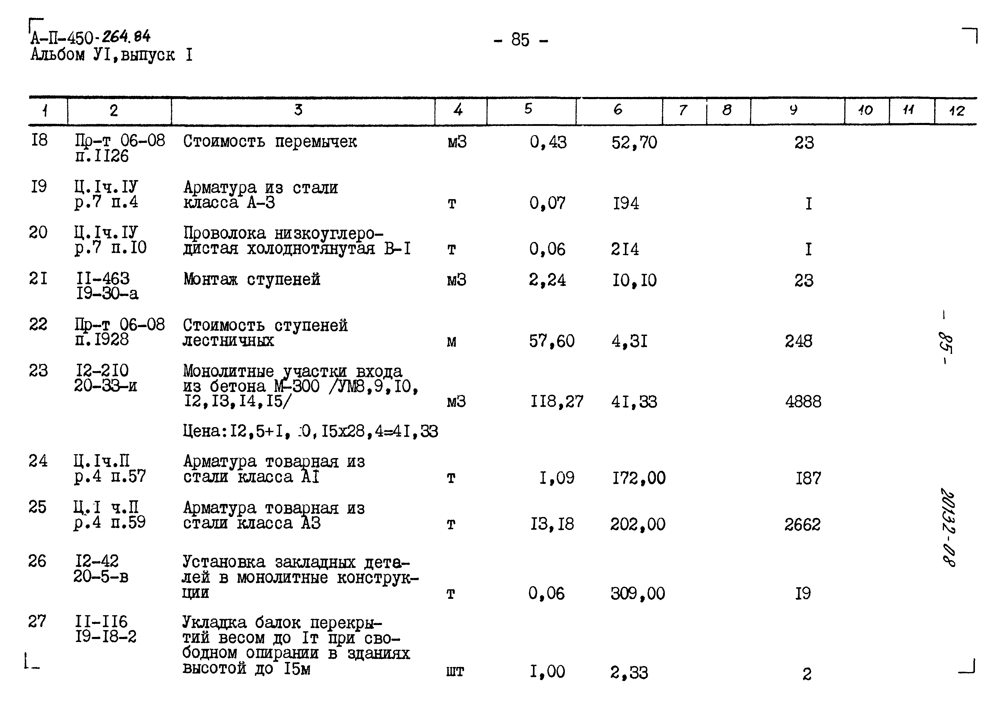 Типовой проект А-II-450-264.84
