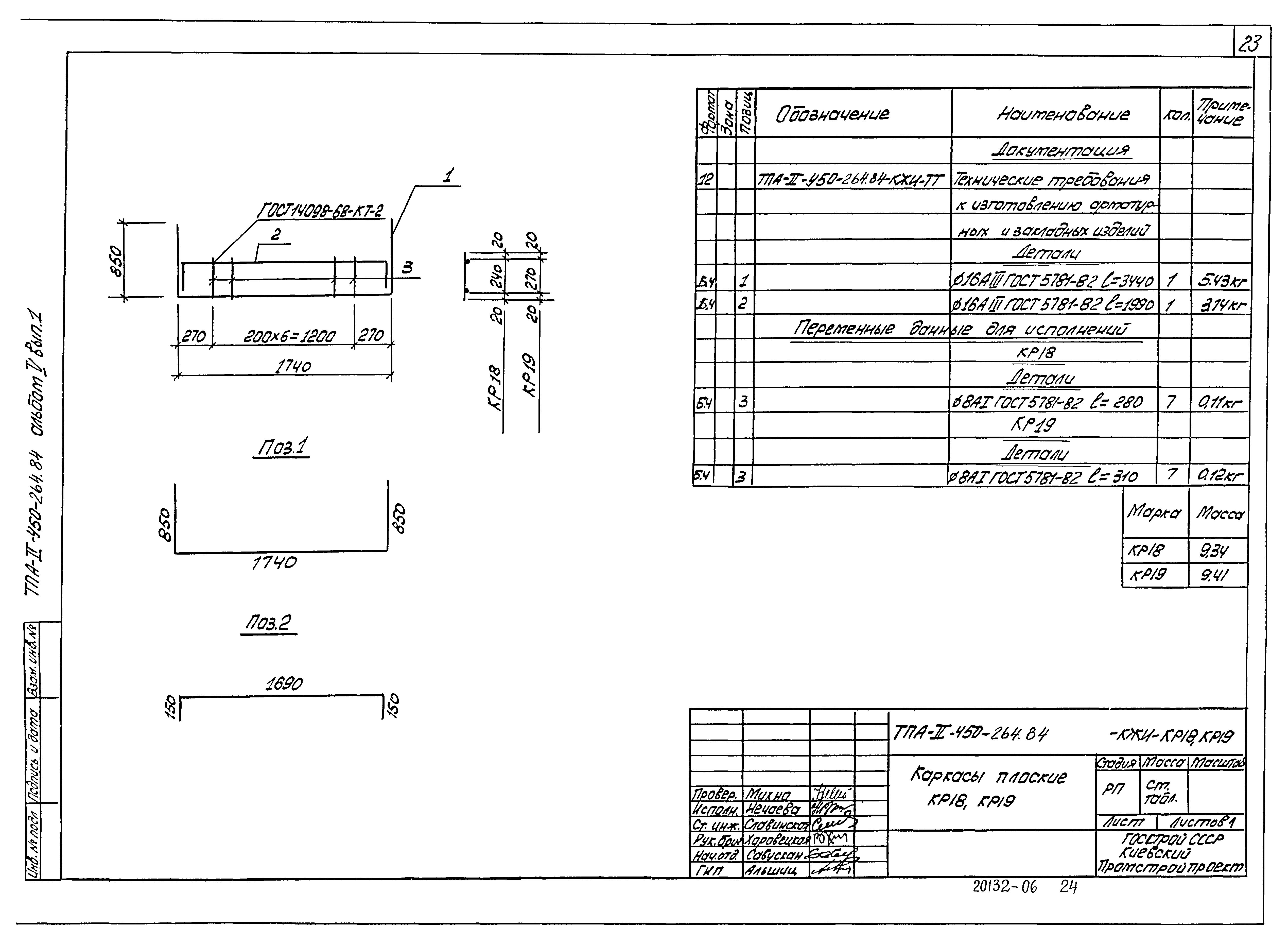 Типовой проект А-II-450-264.84