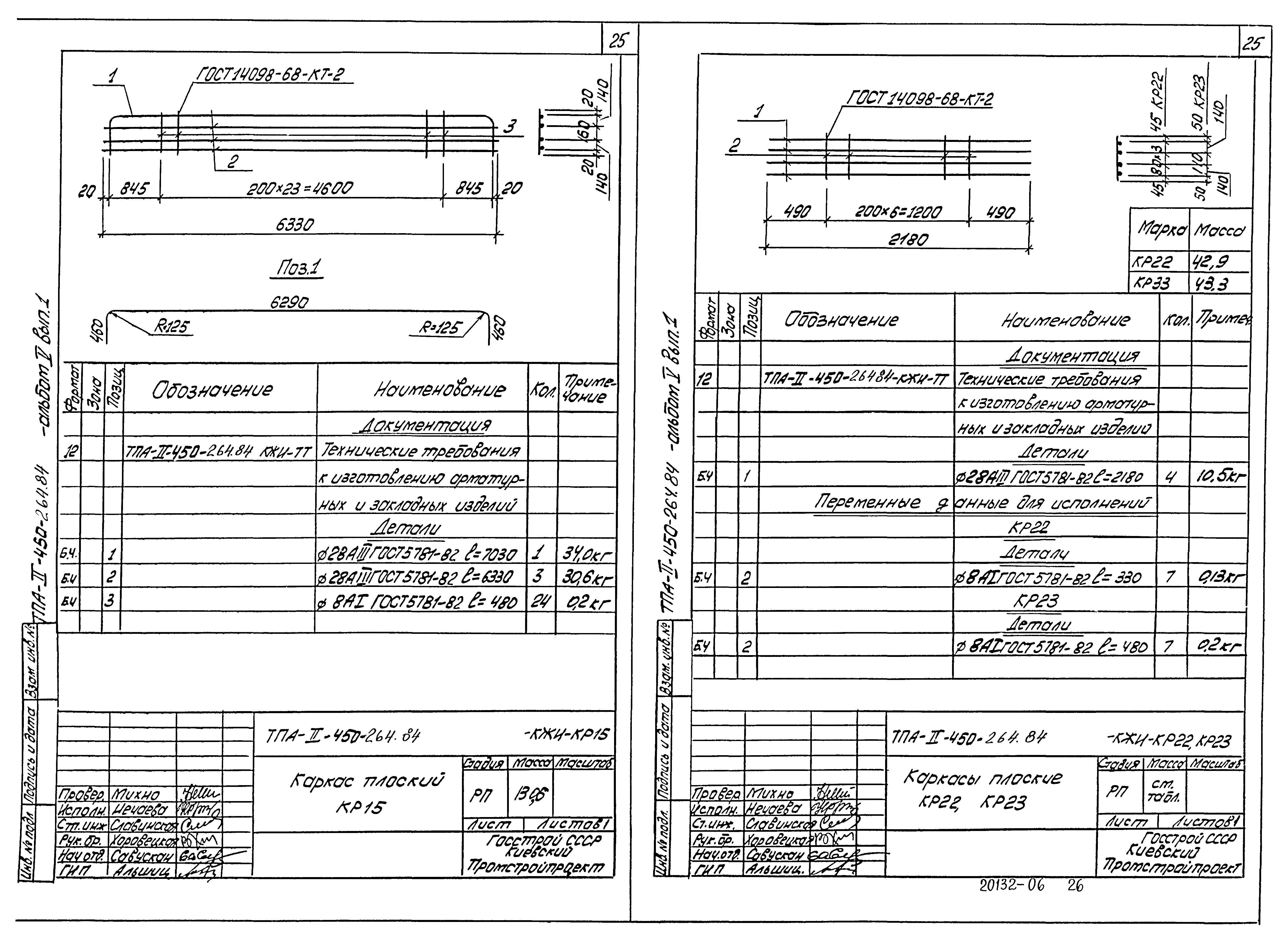 Типовой проект А-II-450-264.84