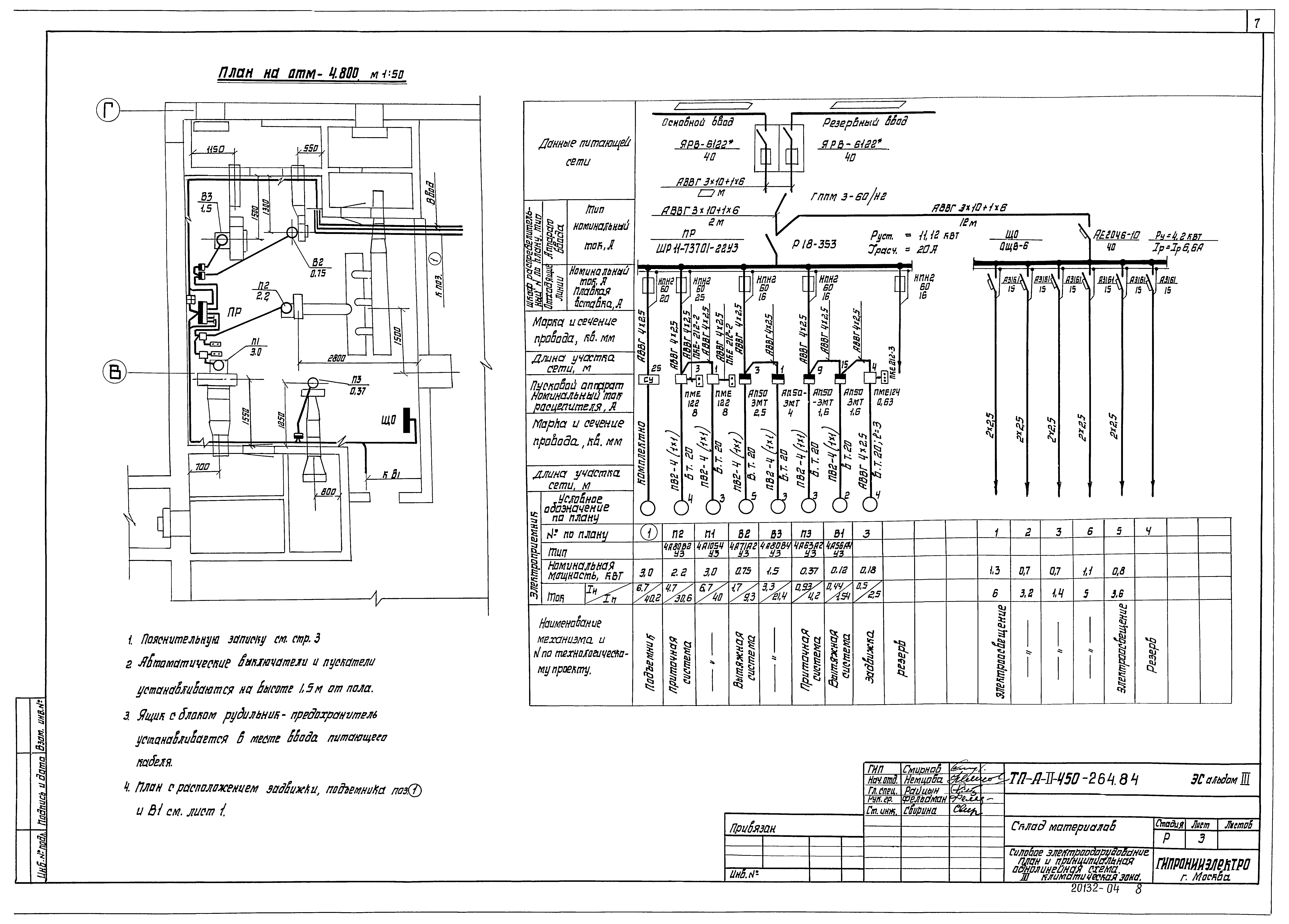 Типовой проект А-II-450-264.84