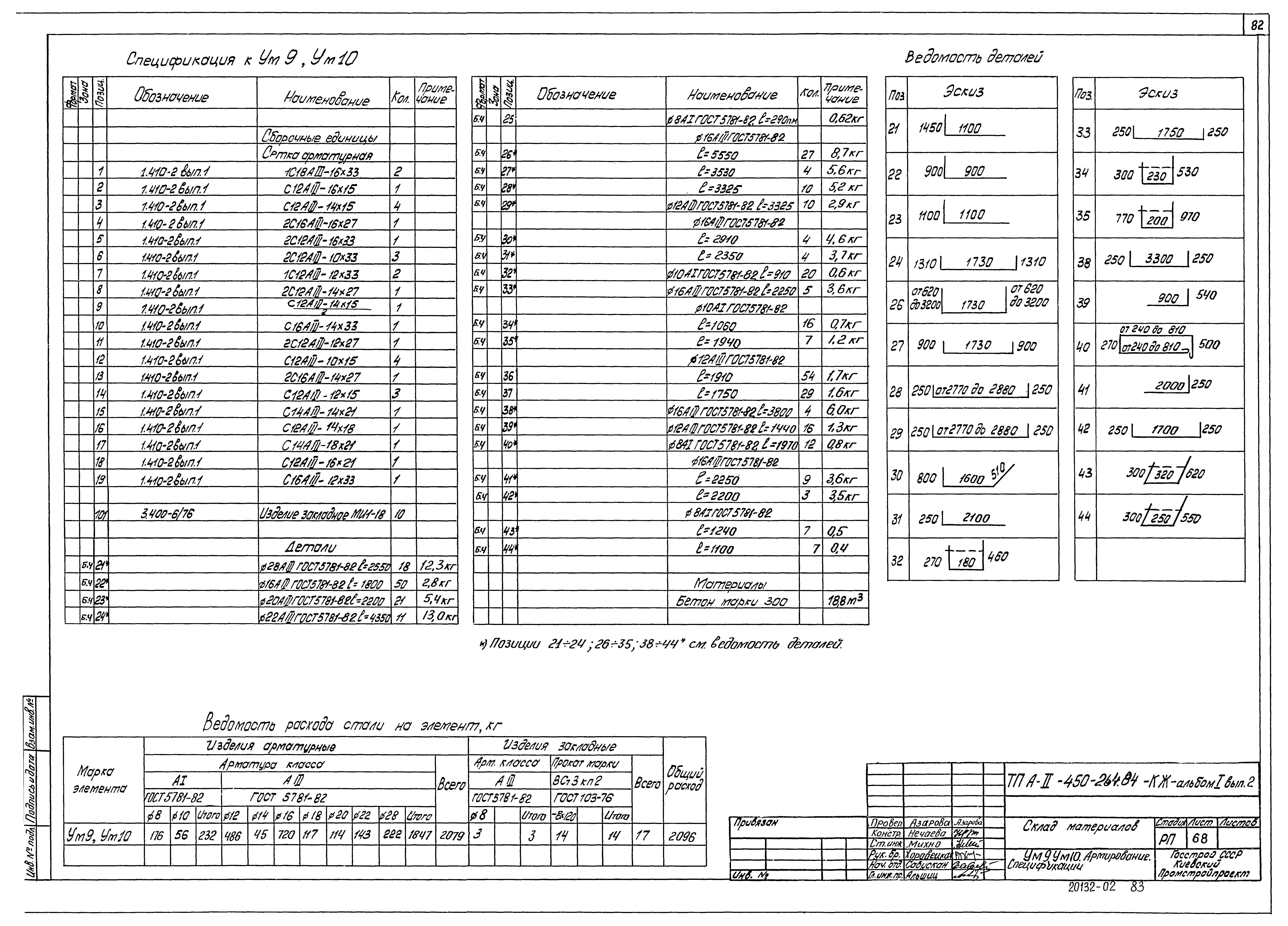 Типовой проект А-II-450-264.84