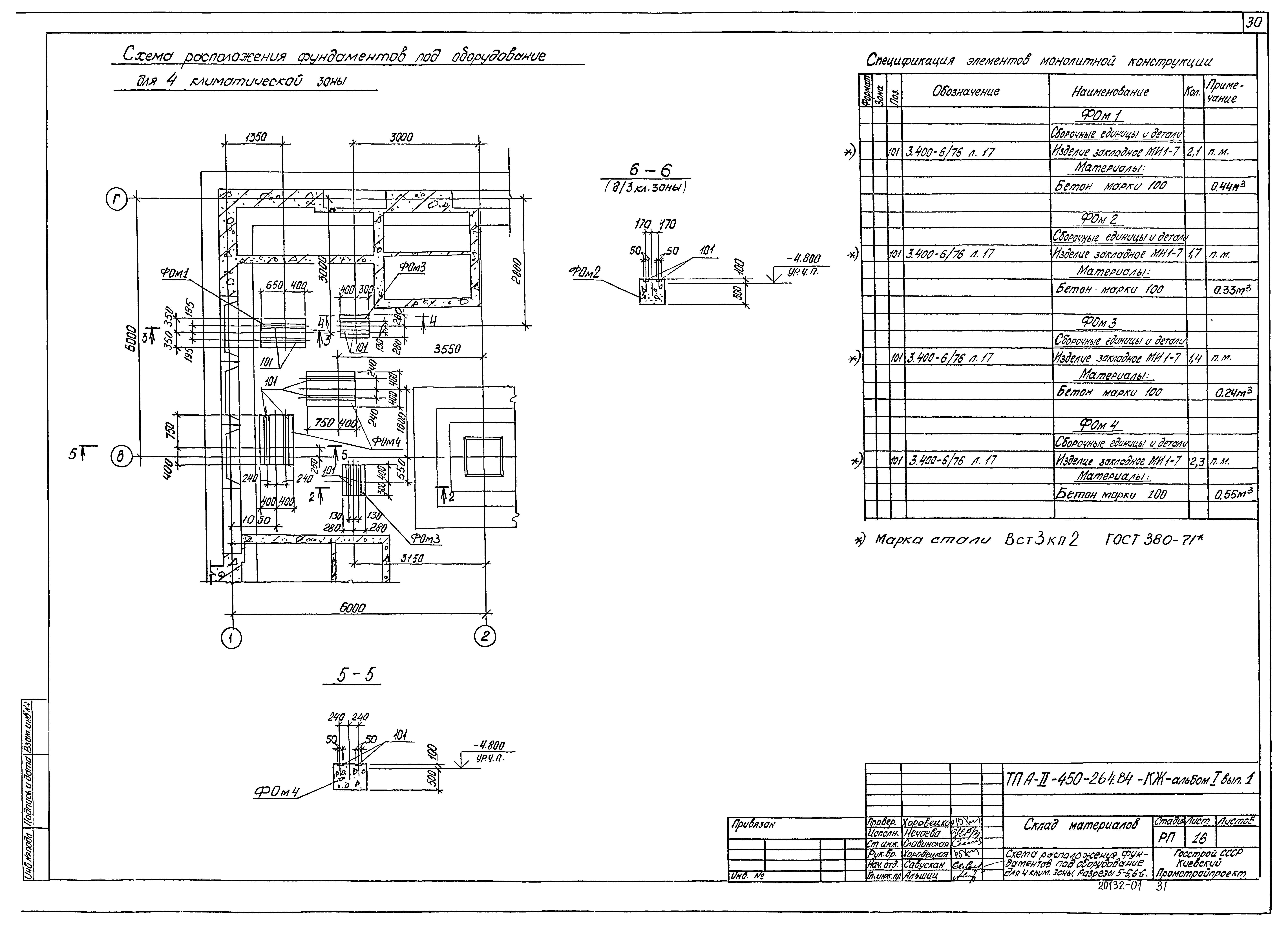 Типовой проект А-II-450-264.84