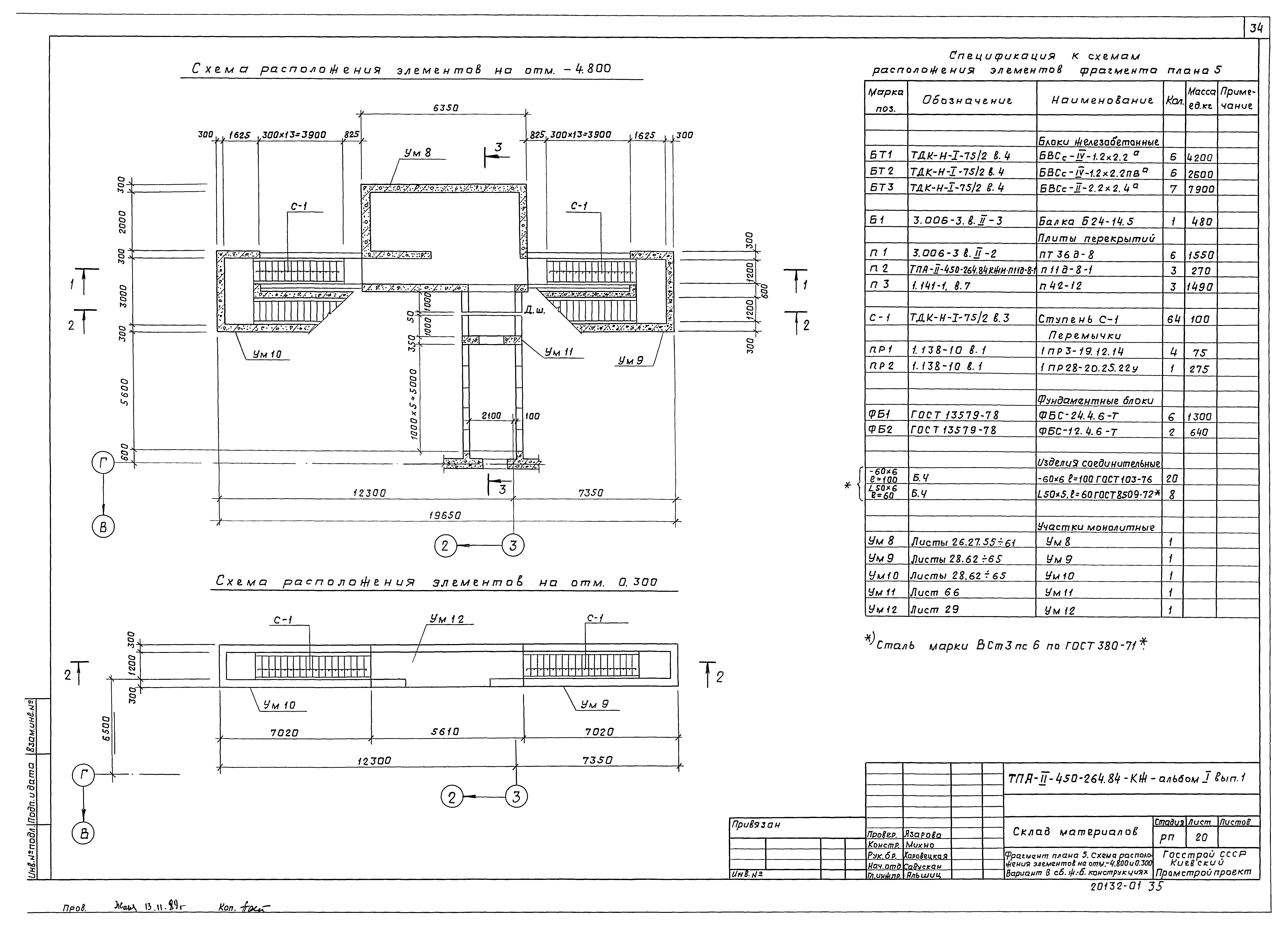 Типовой проект А-II-450-264.84