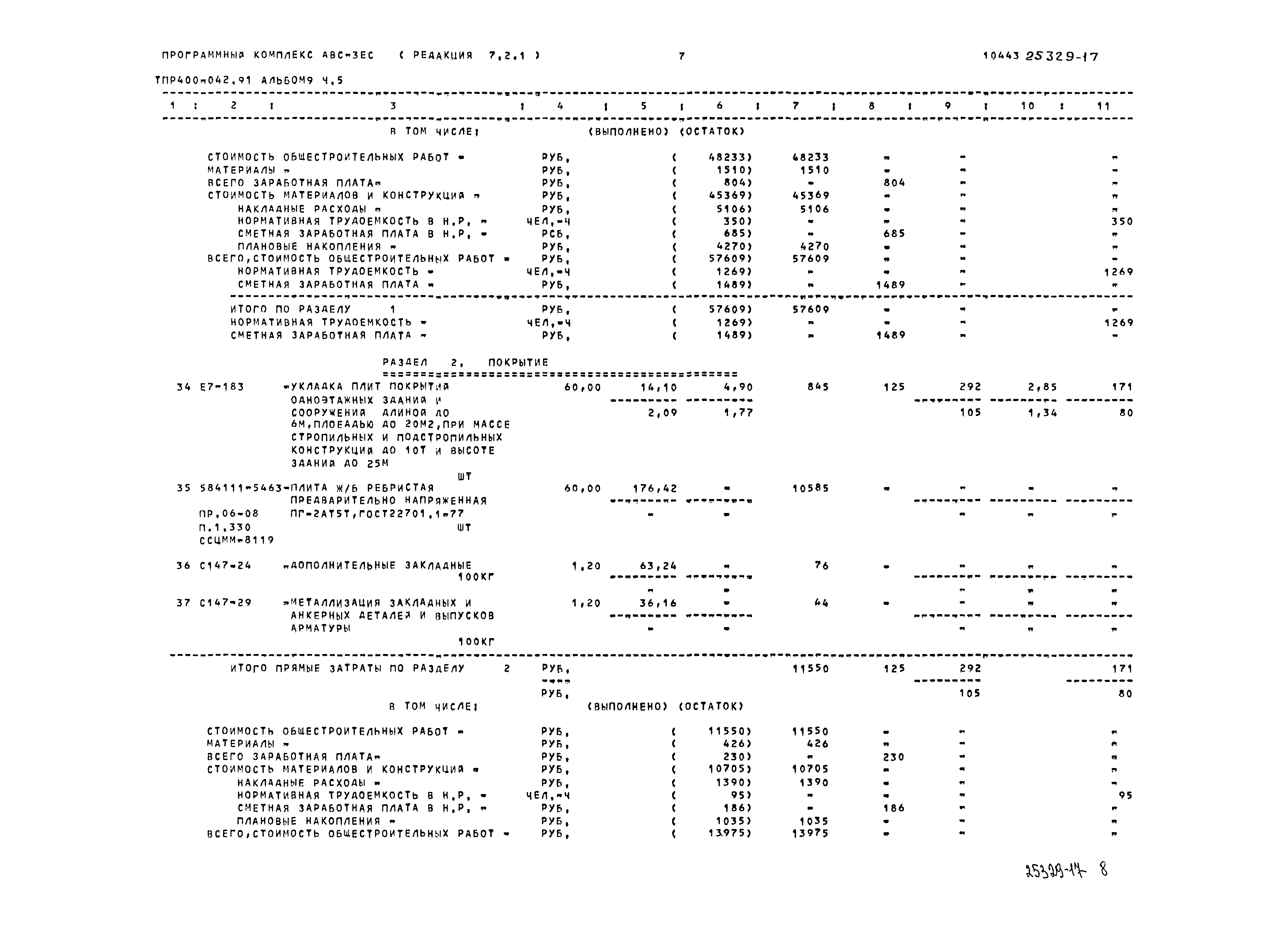 Типовые проектные решения 400-042.91