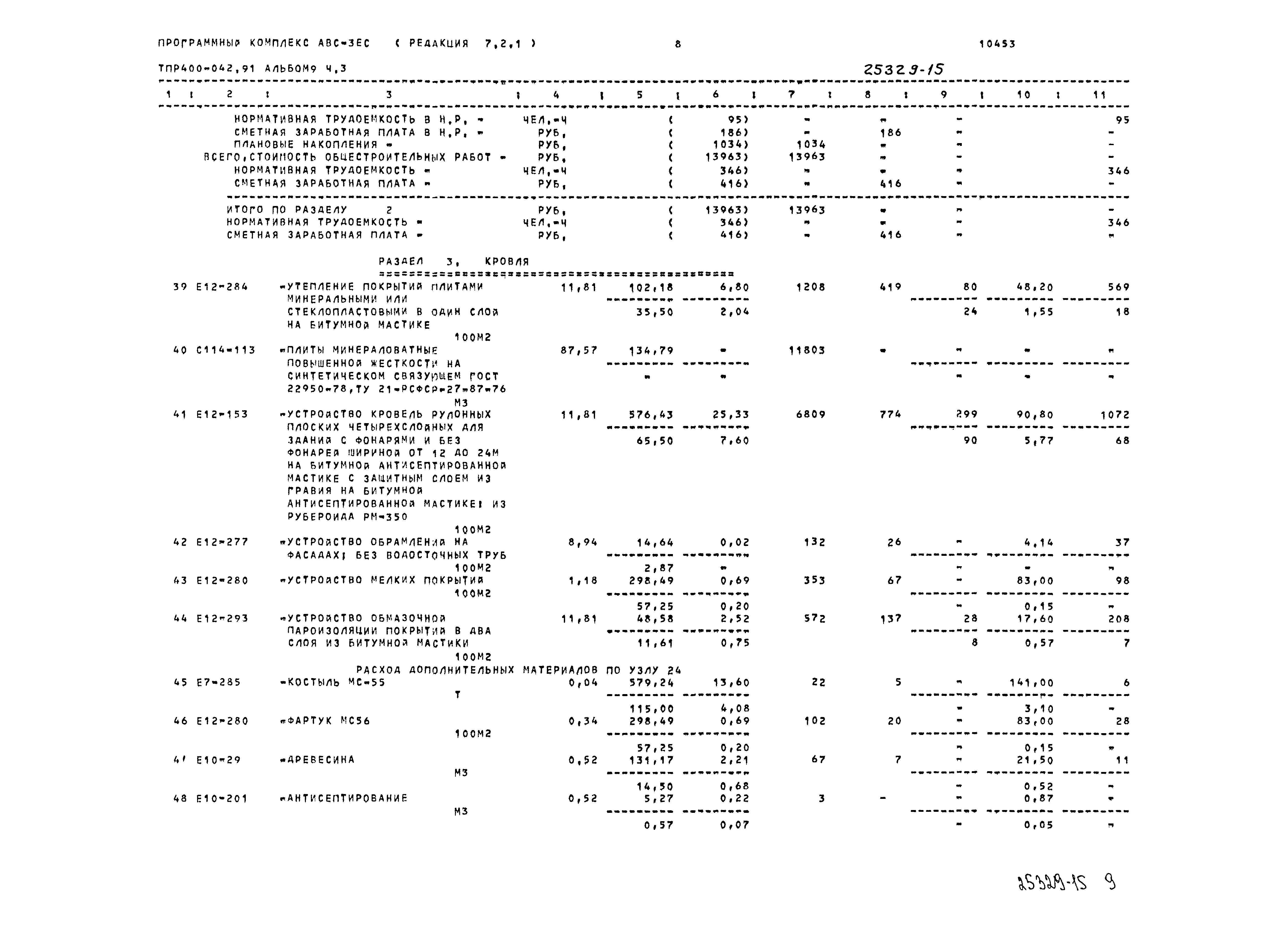 Типовые проектные решения 400-042.91