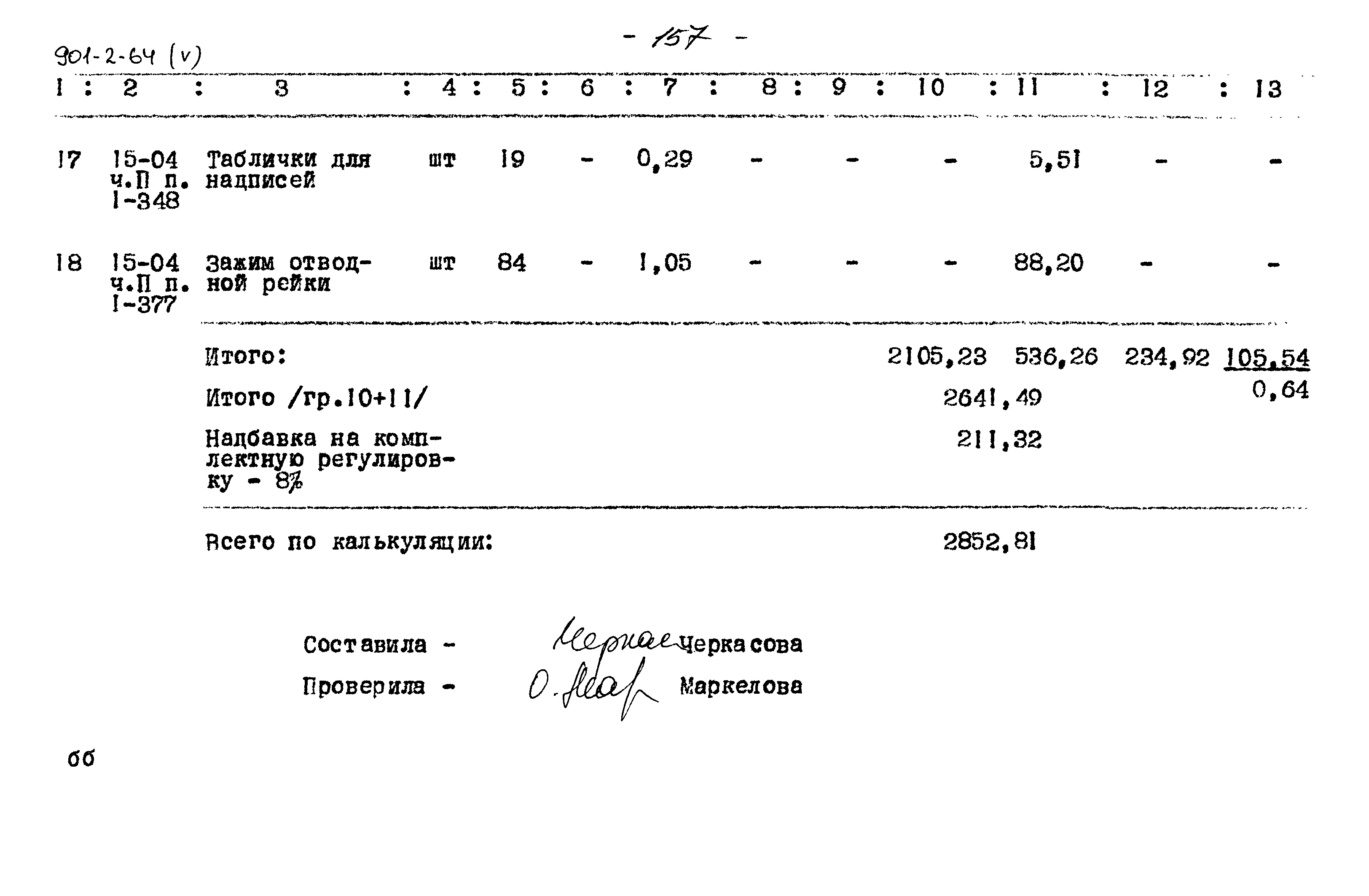 Типовой проект 901-2-64