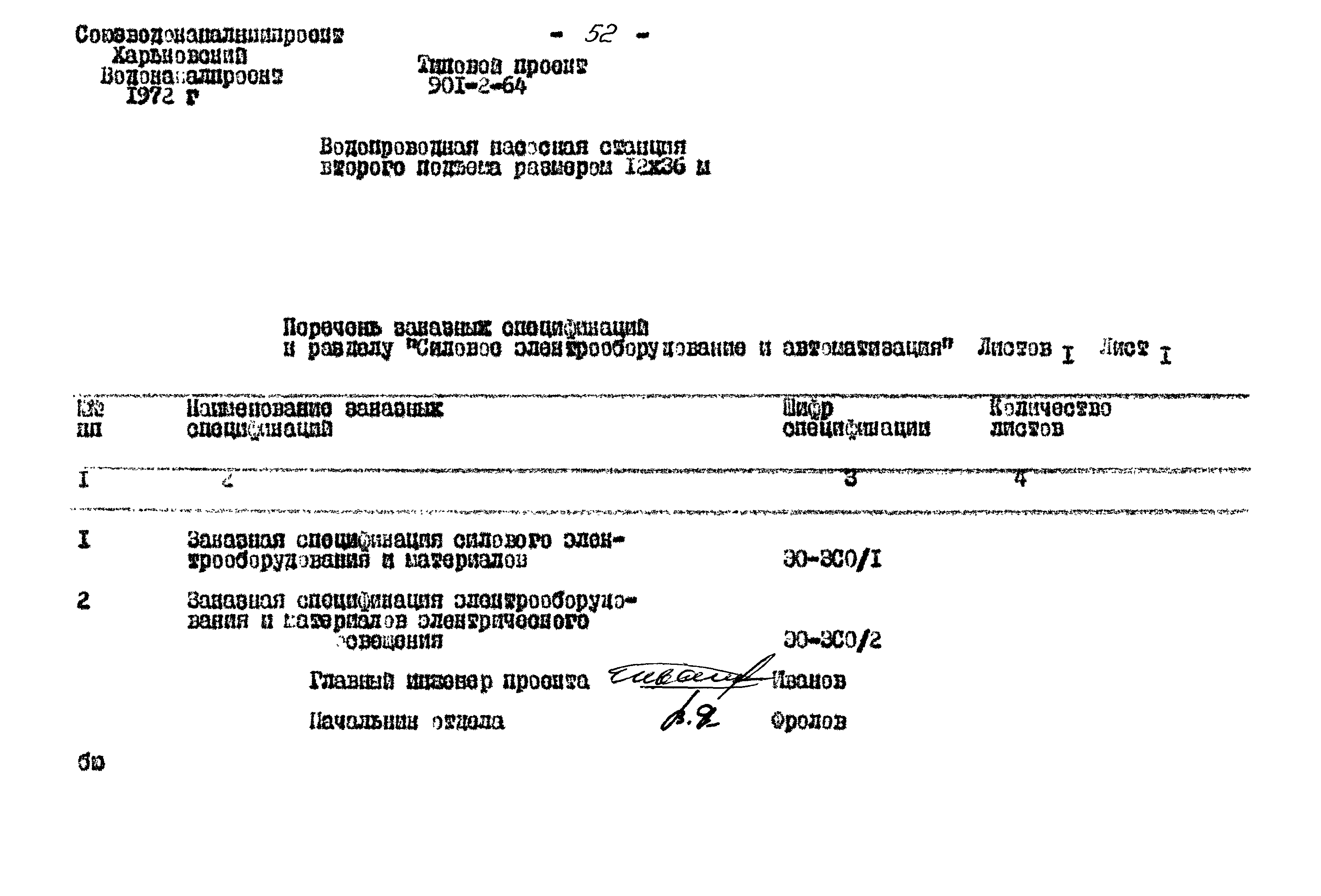 Типовой проект 901-2-64