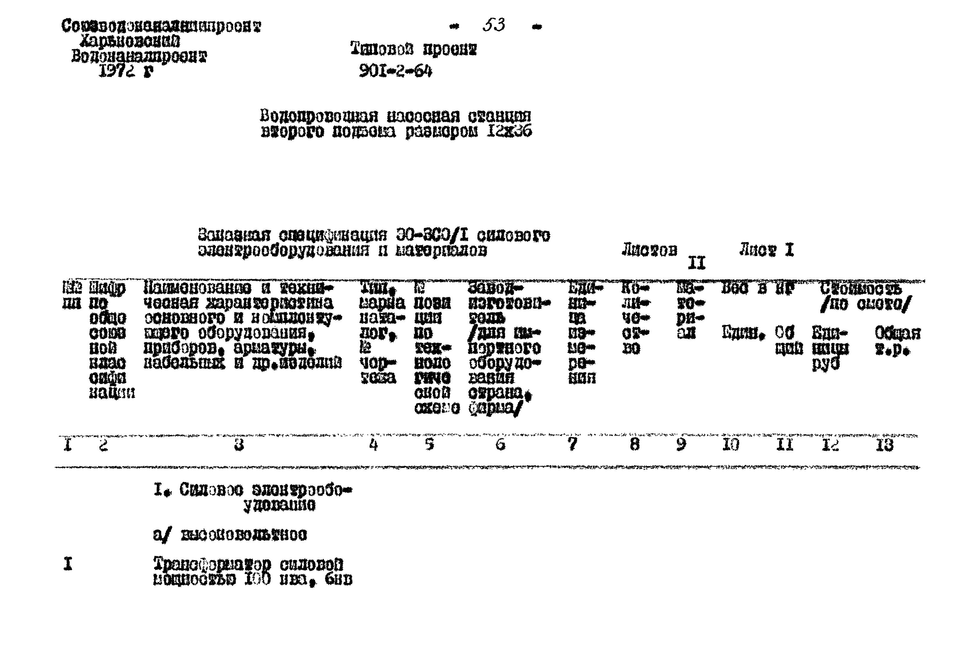 Типовой проект 901-2-64