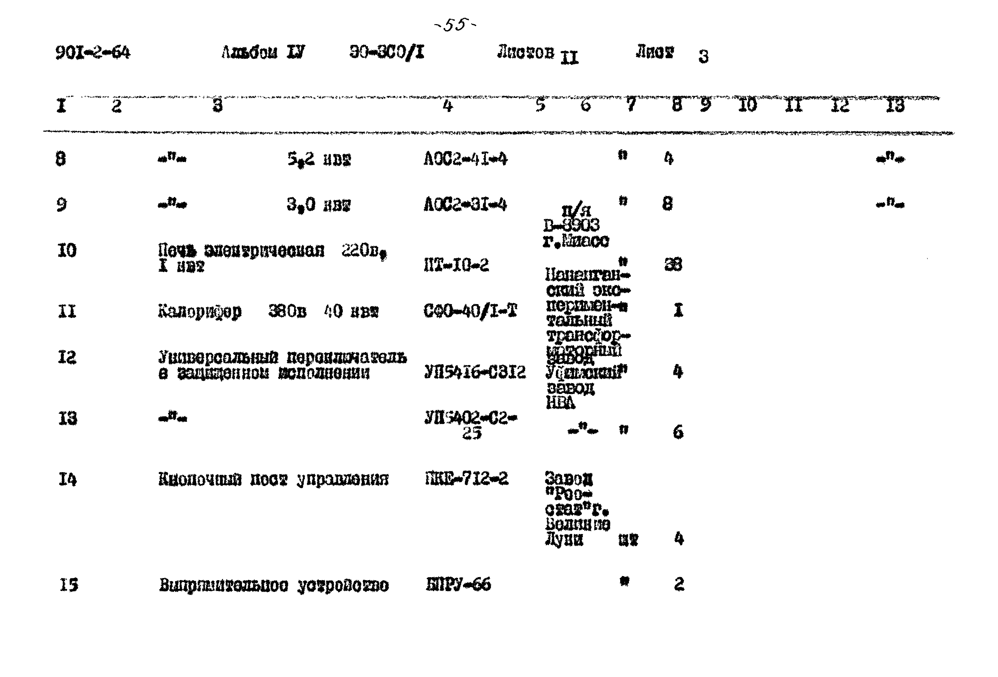 Типовой проект 901-2-64
