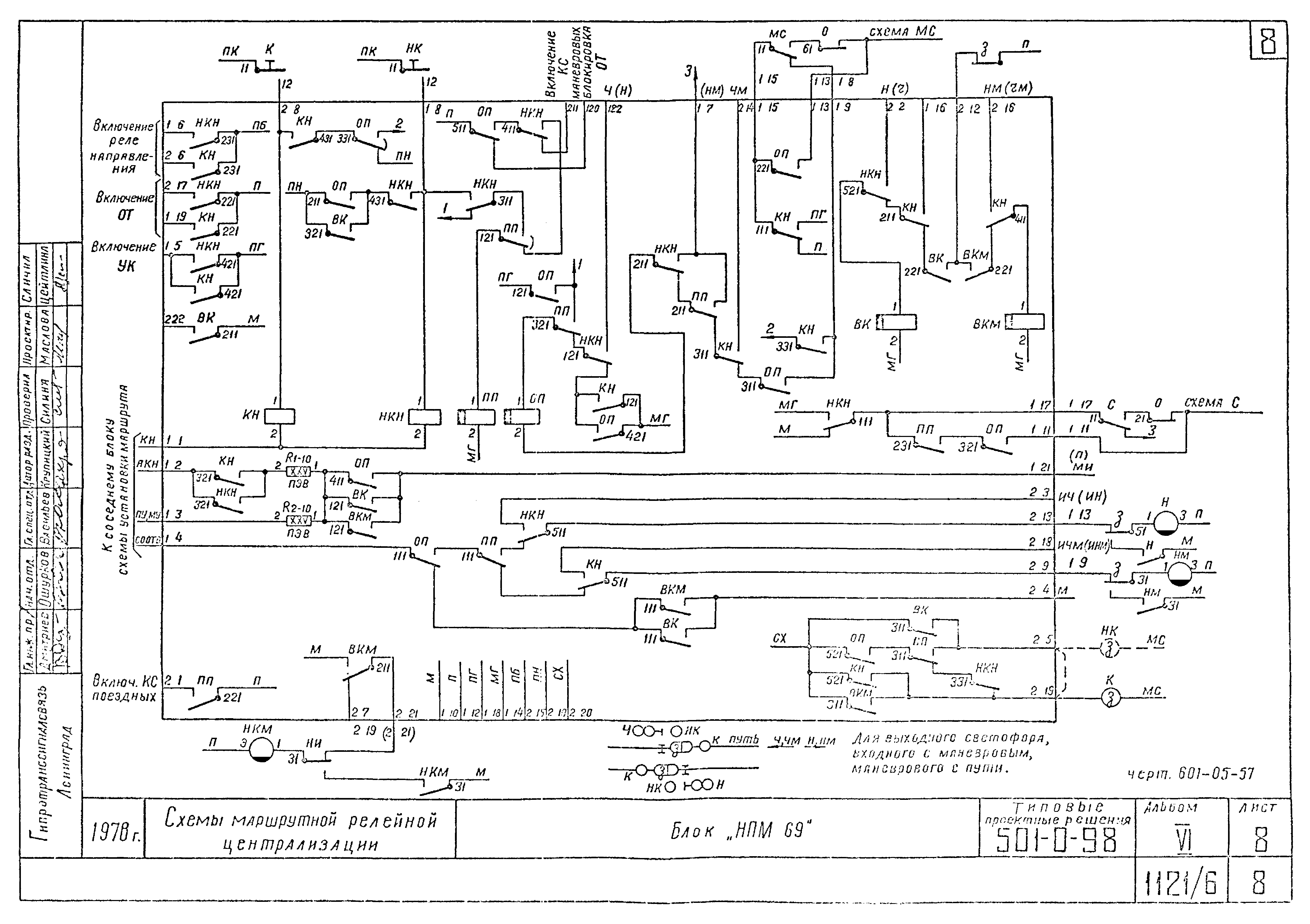 Типовые проектные решения 501-0-98