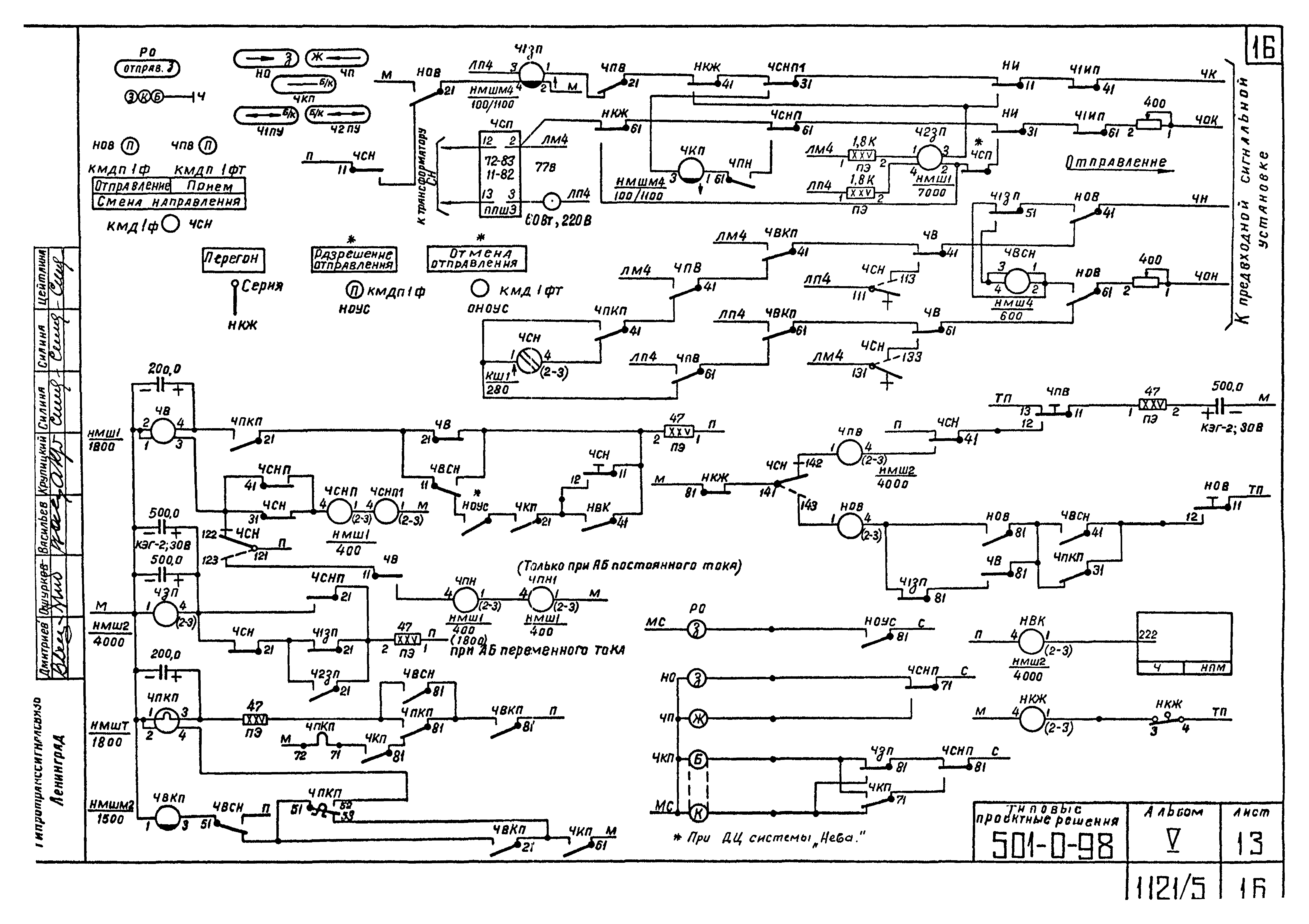 Типовые проектные решения 501-0-98