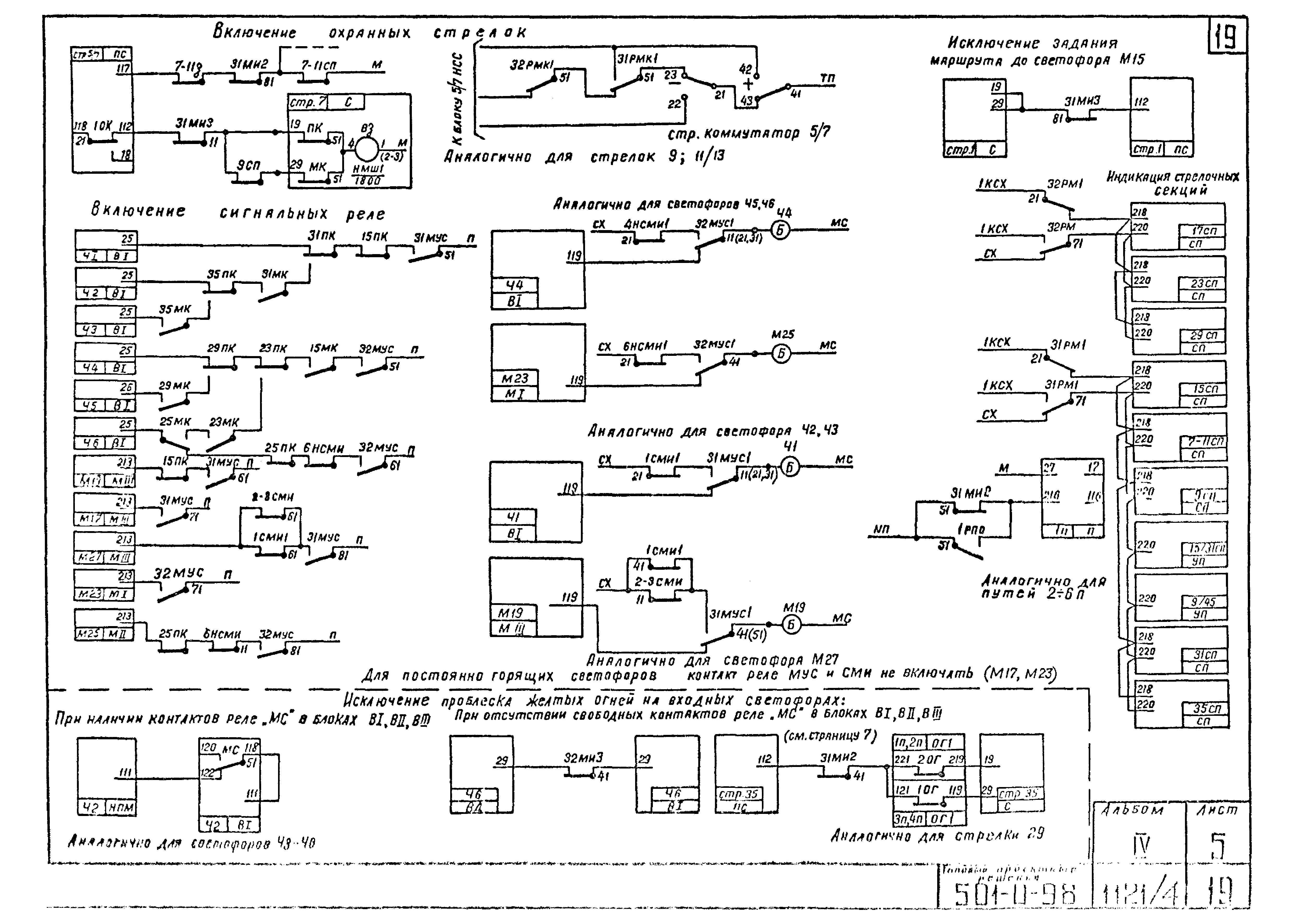 Типовые проектные решения 501-0-98