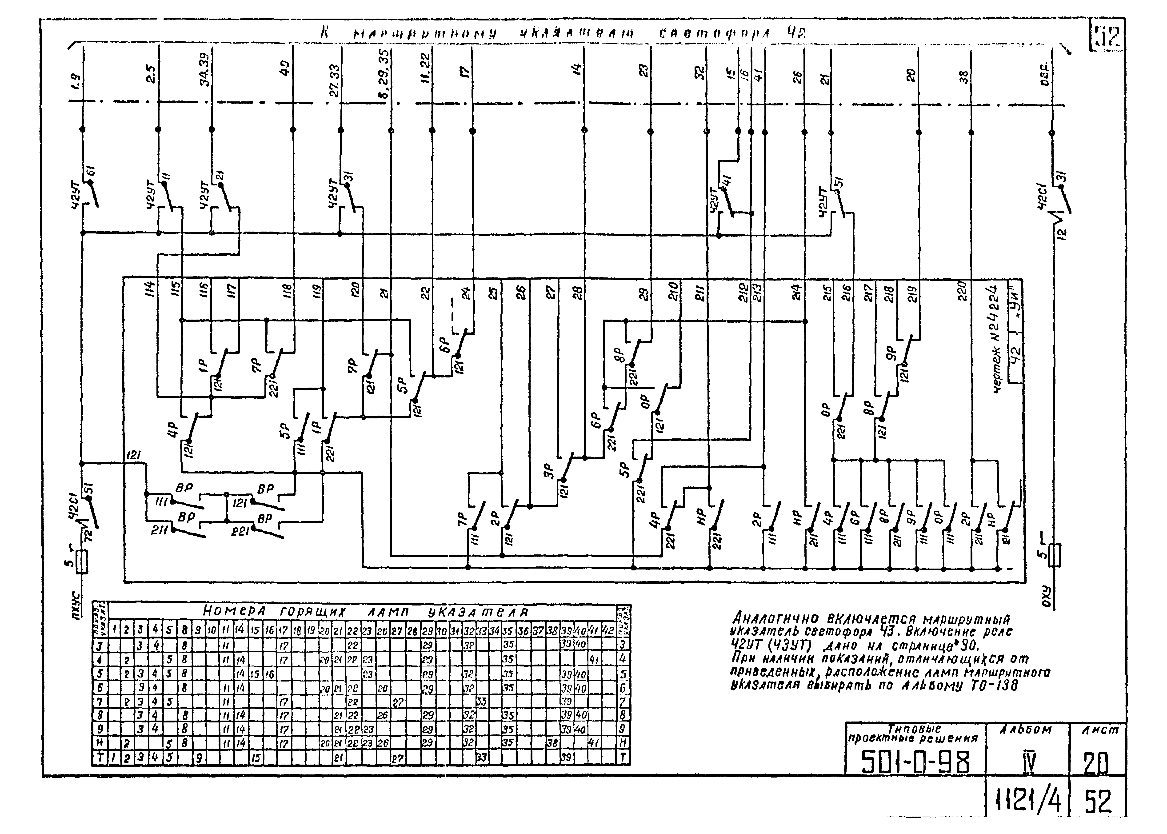 Типовые проектные решения 501-0-98