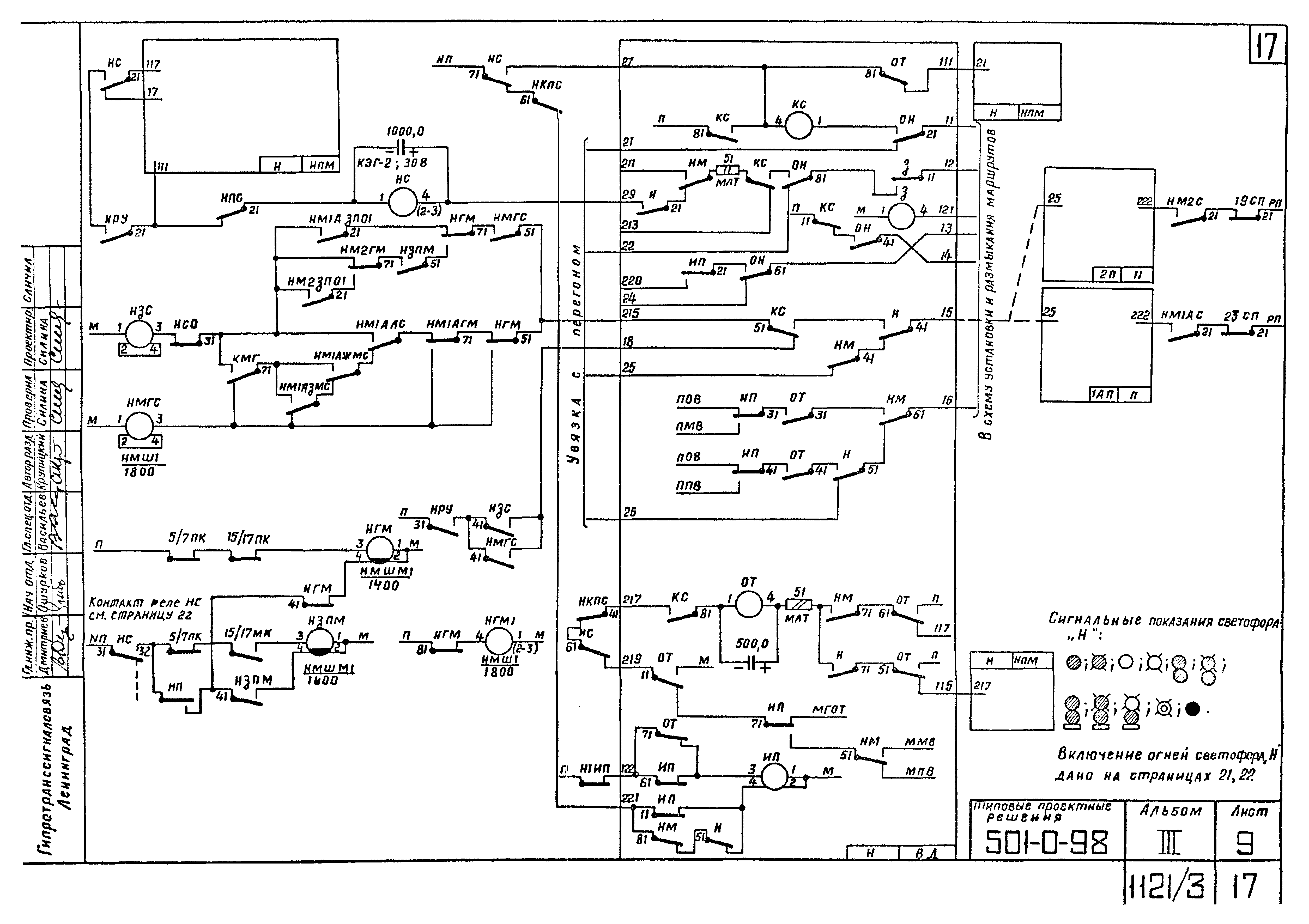 Типовые проектные решения 501-0-98