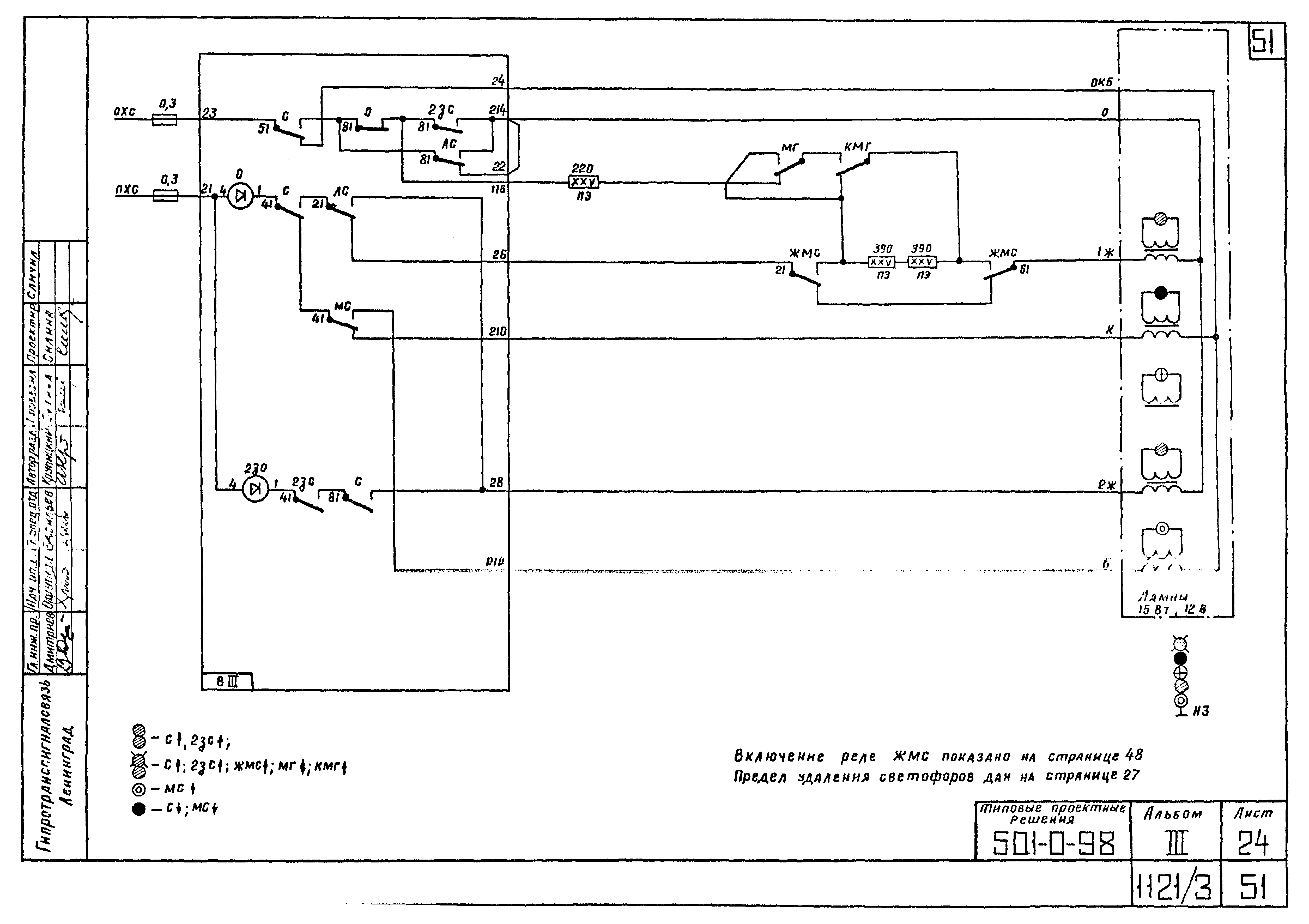 Типовые проектные решения 501-0-98