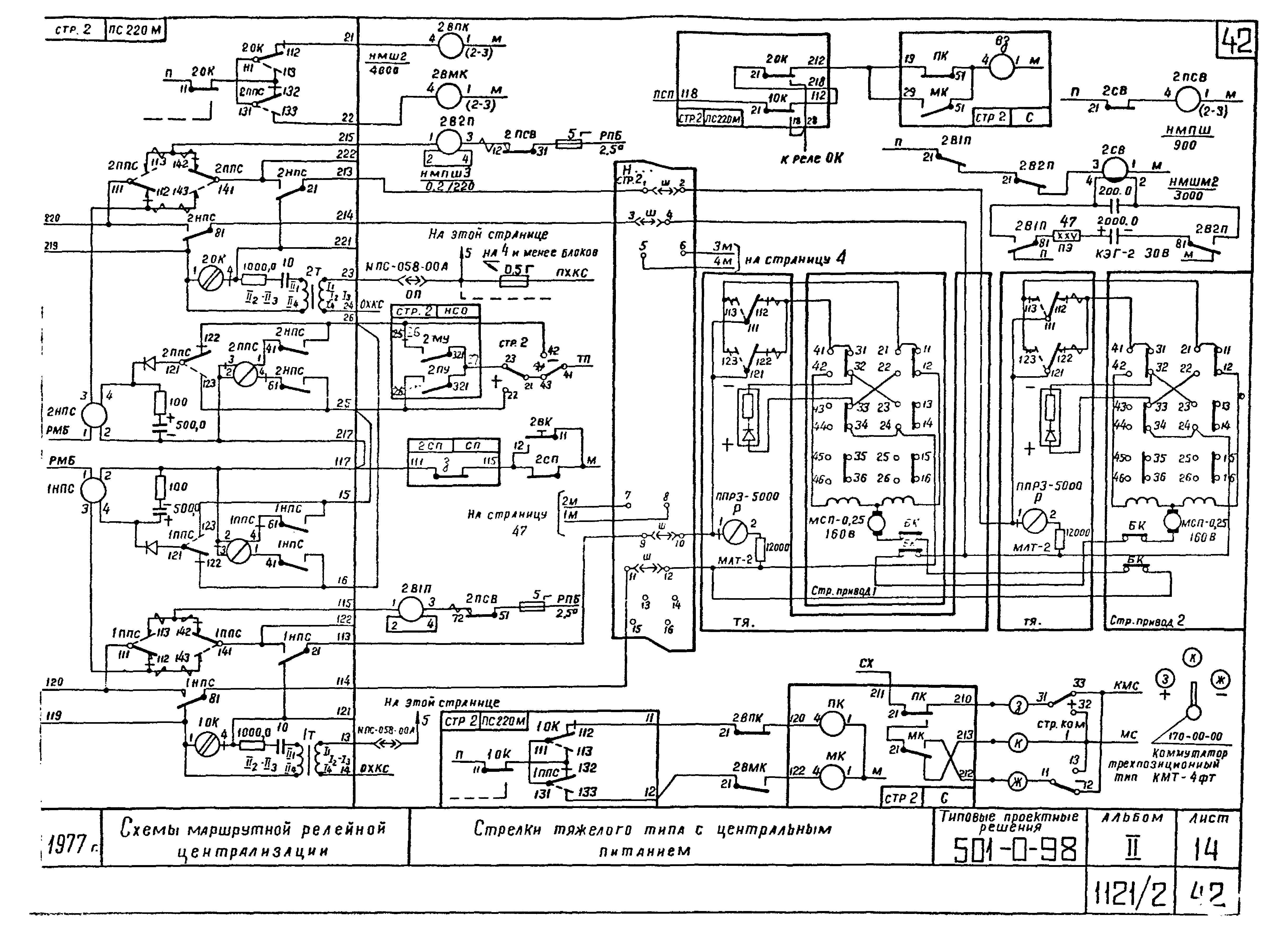 Типовые проектные решения 501-0-98