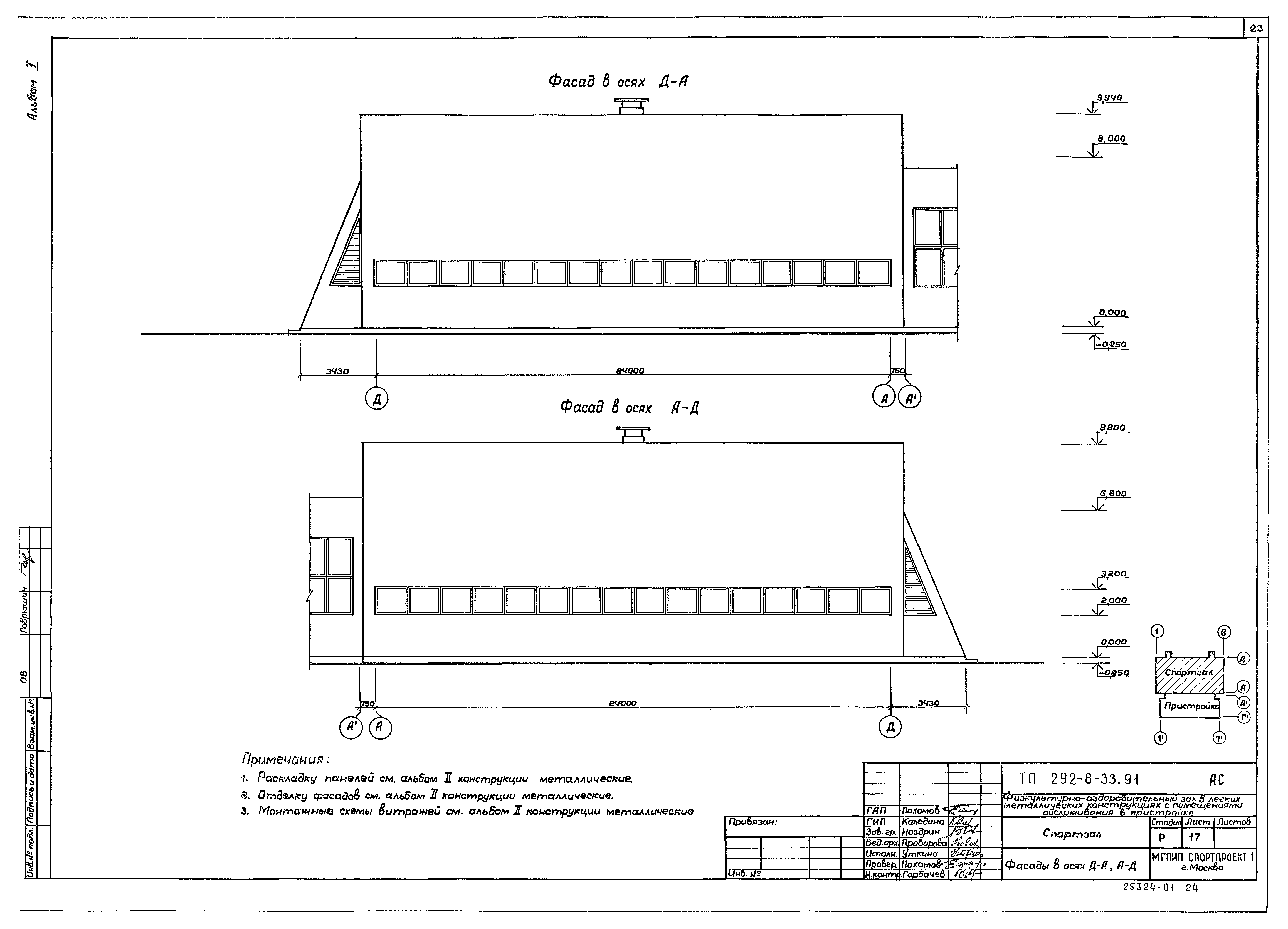 Типовой проект 292-8-33.91