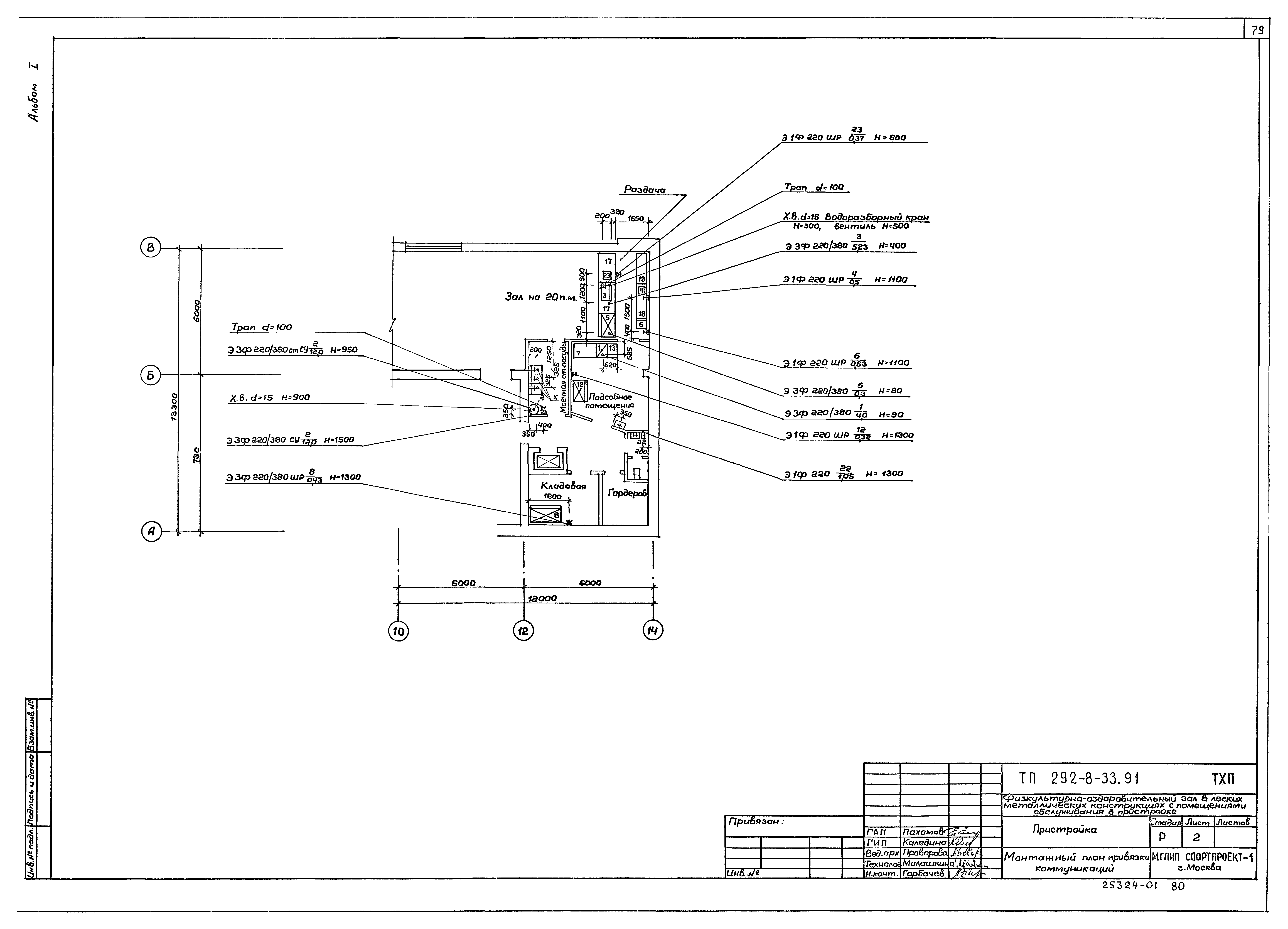 Типовой проект 292-8-33.91