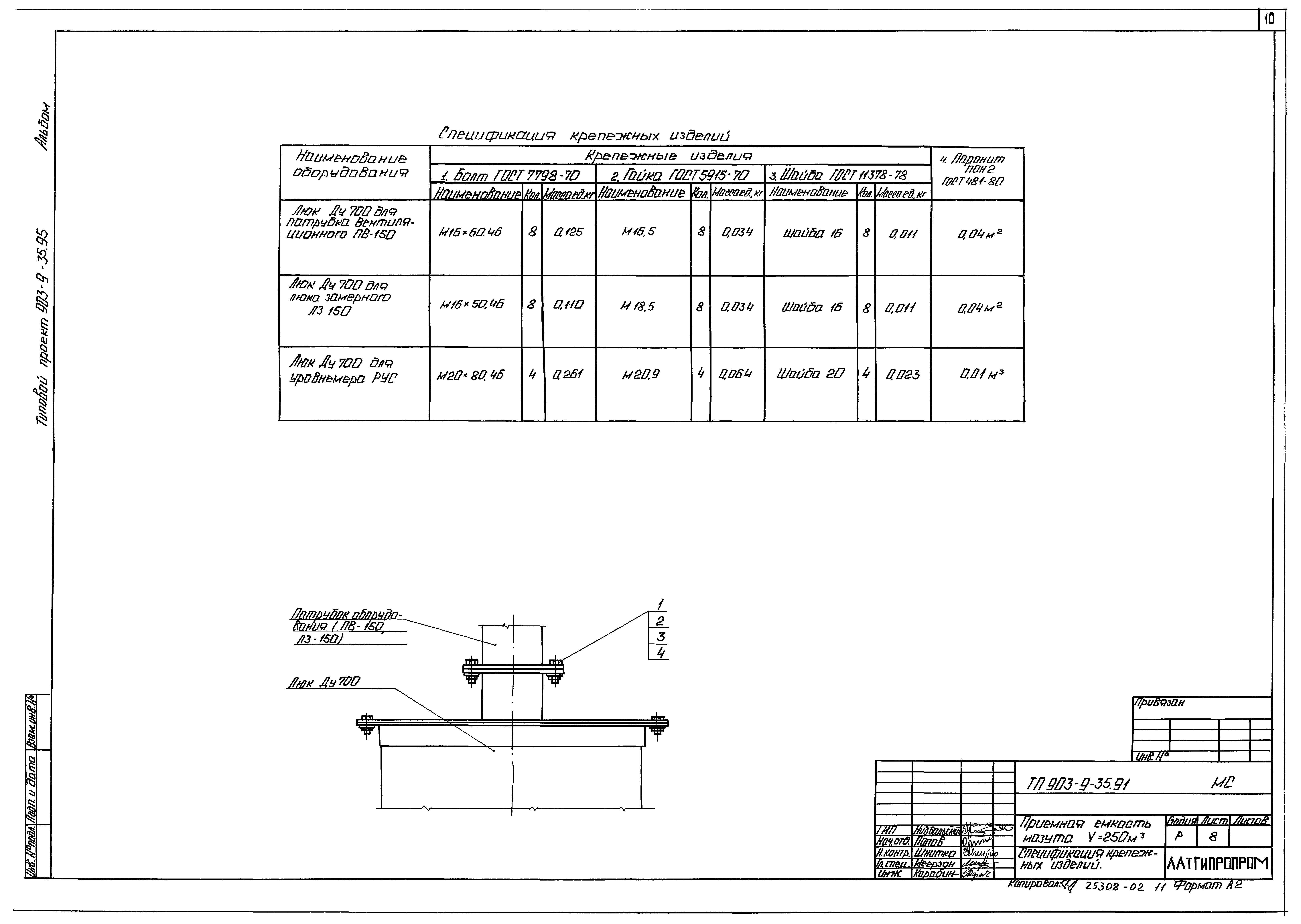 Типовой проект 903-9-35.91