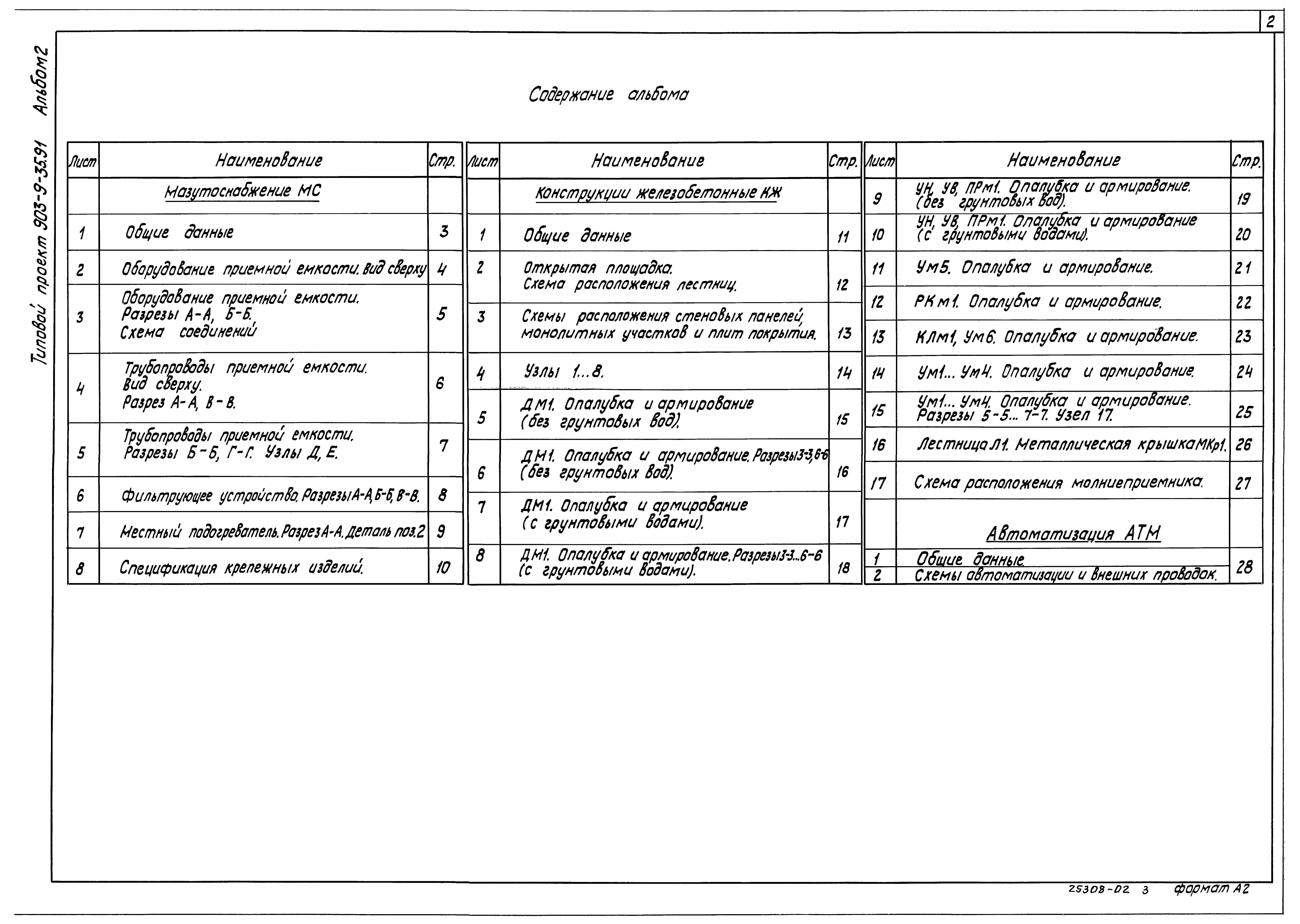 Типовой проект 903-9-35.91