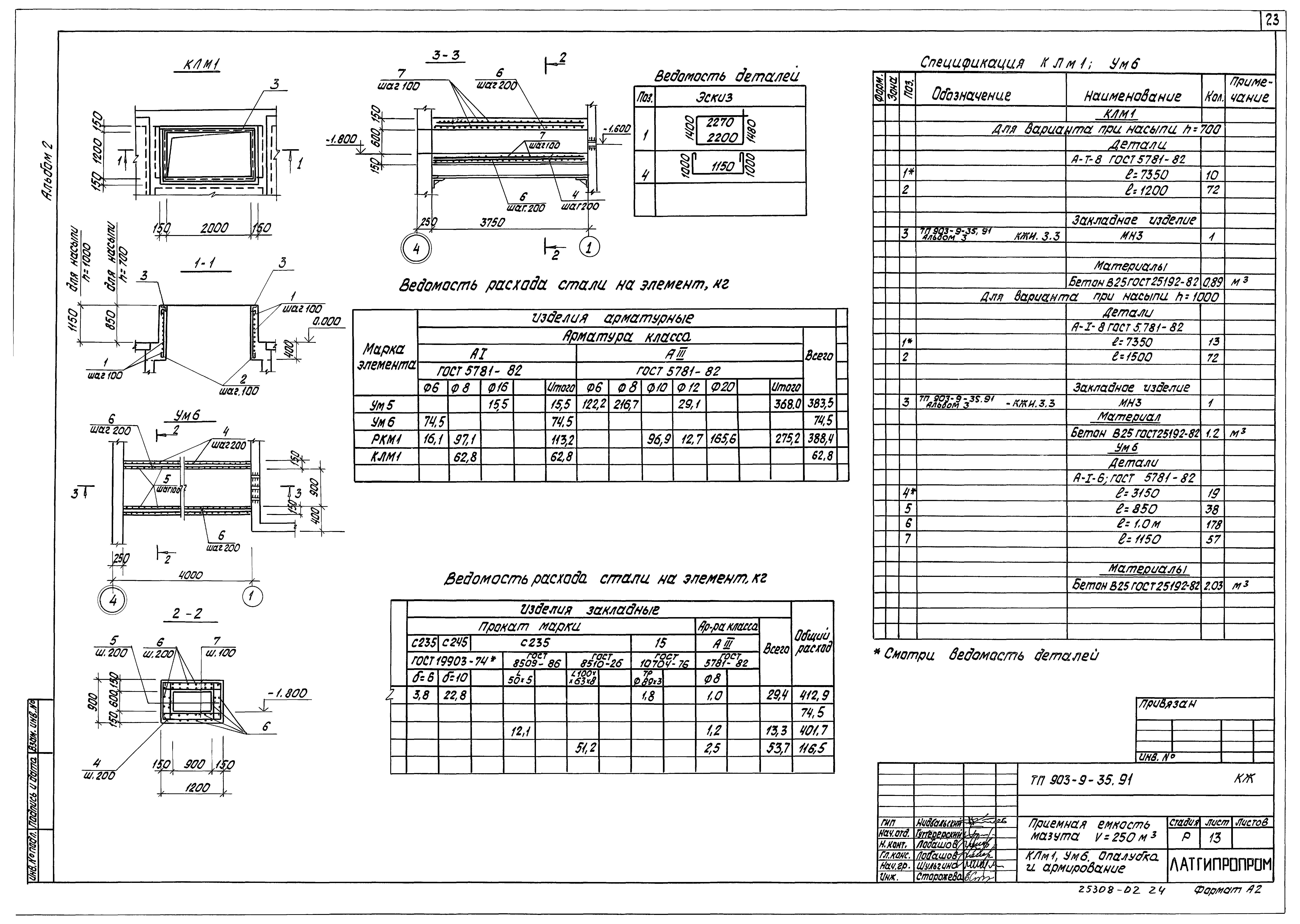 Типовой проект 903-9-35.91