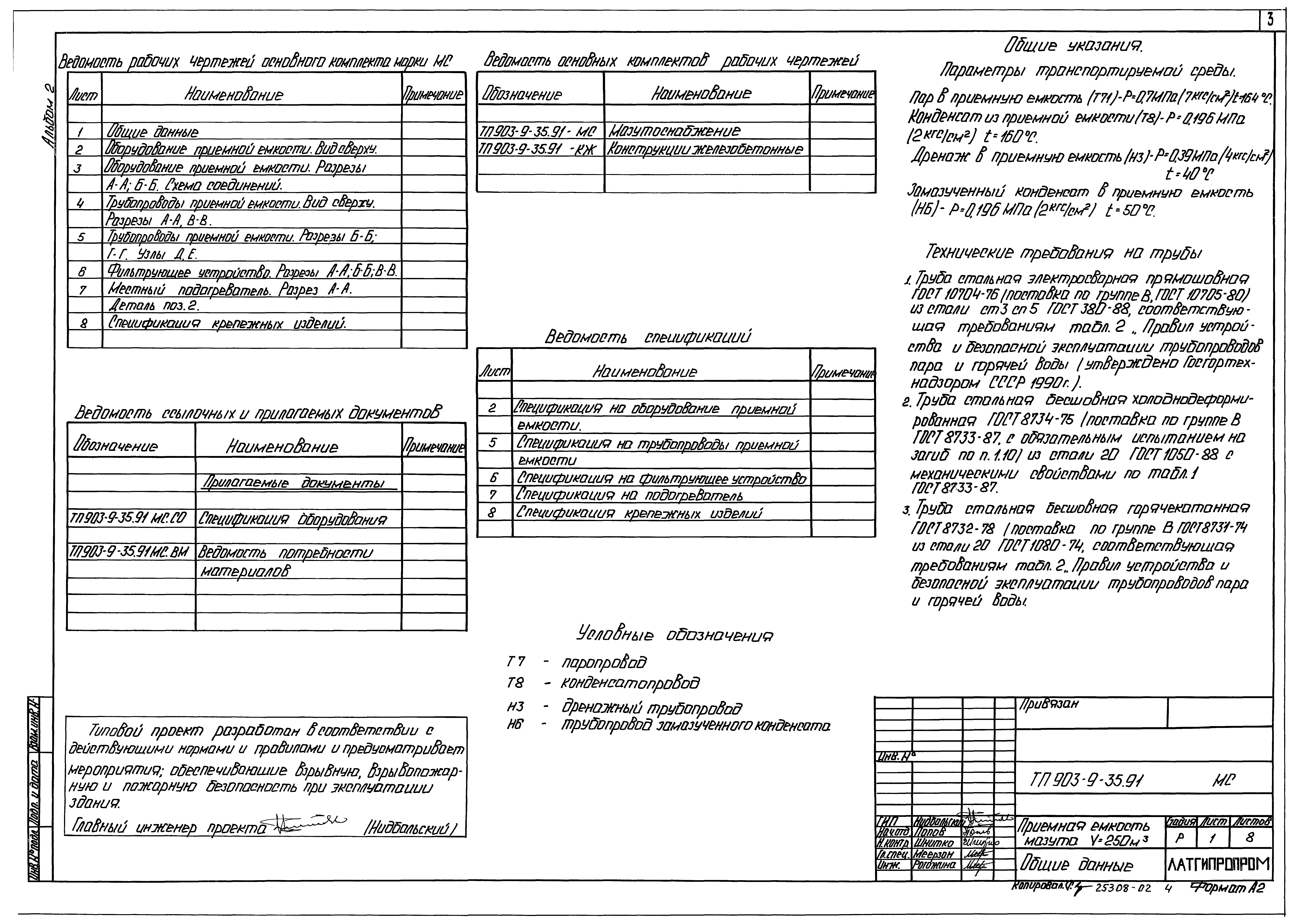 Типовой проект 903-9-35.91
