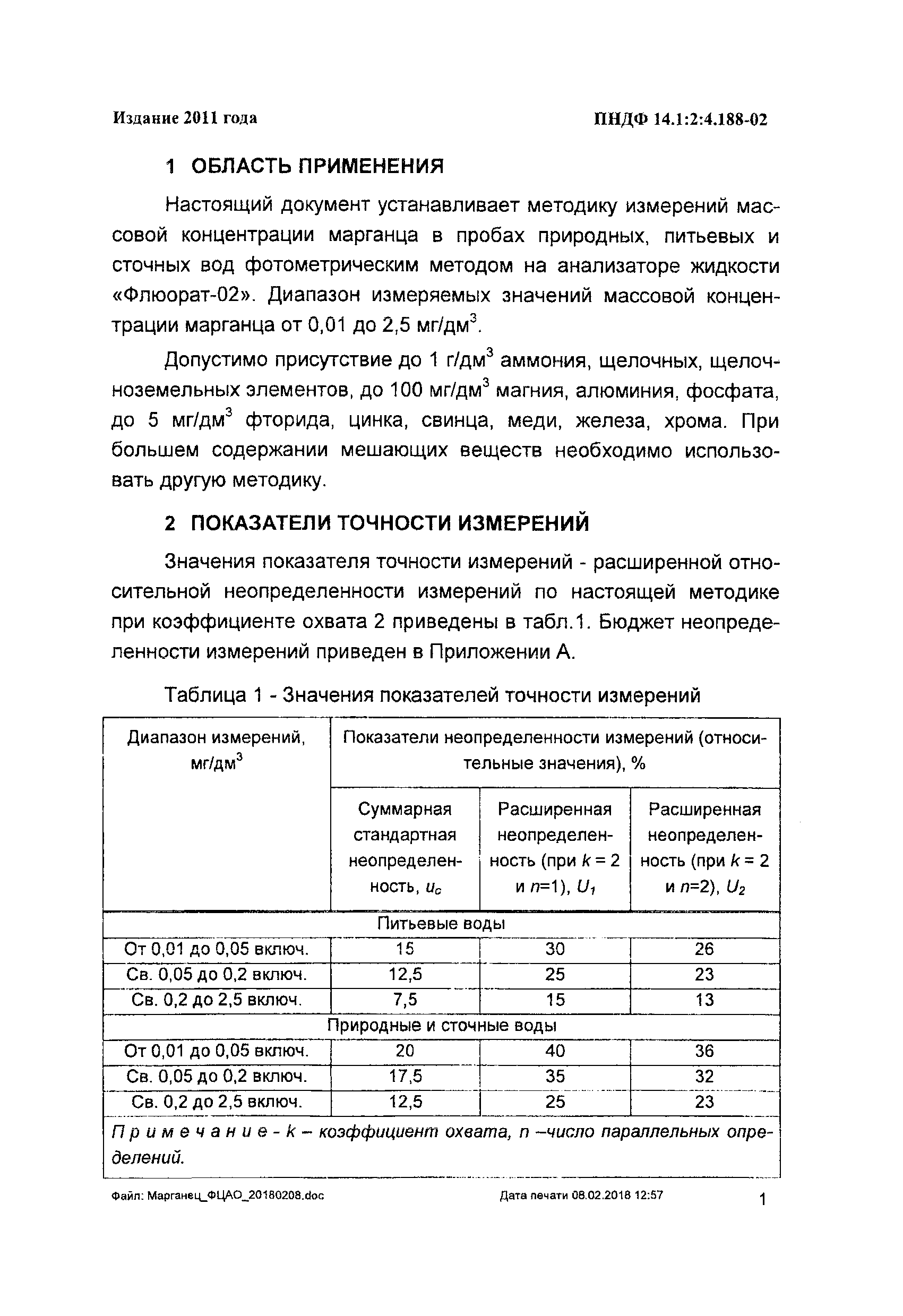 ПНД Ф 14.1:2:4.188-02