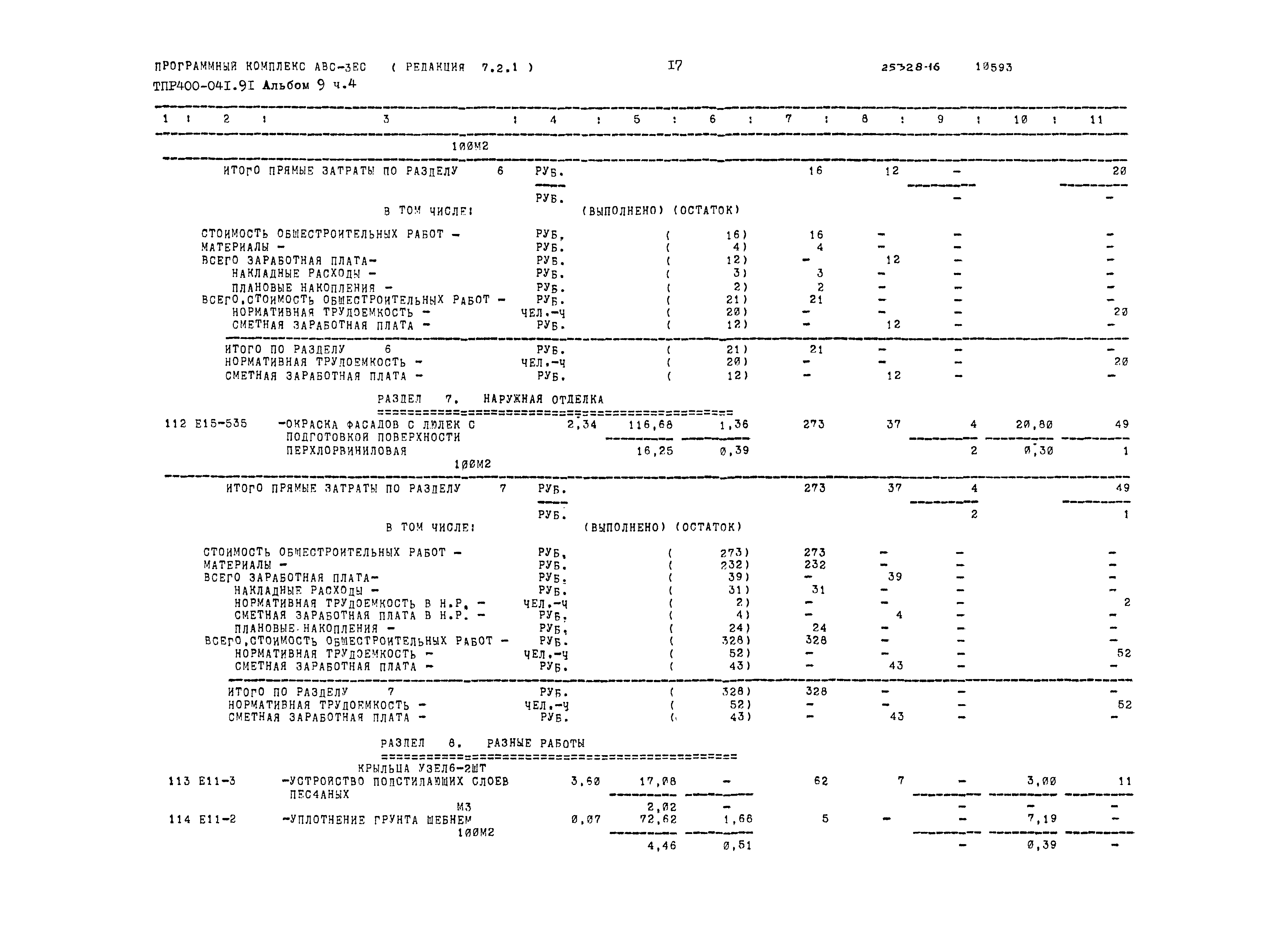 Типовые проектные решения 400-041.91