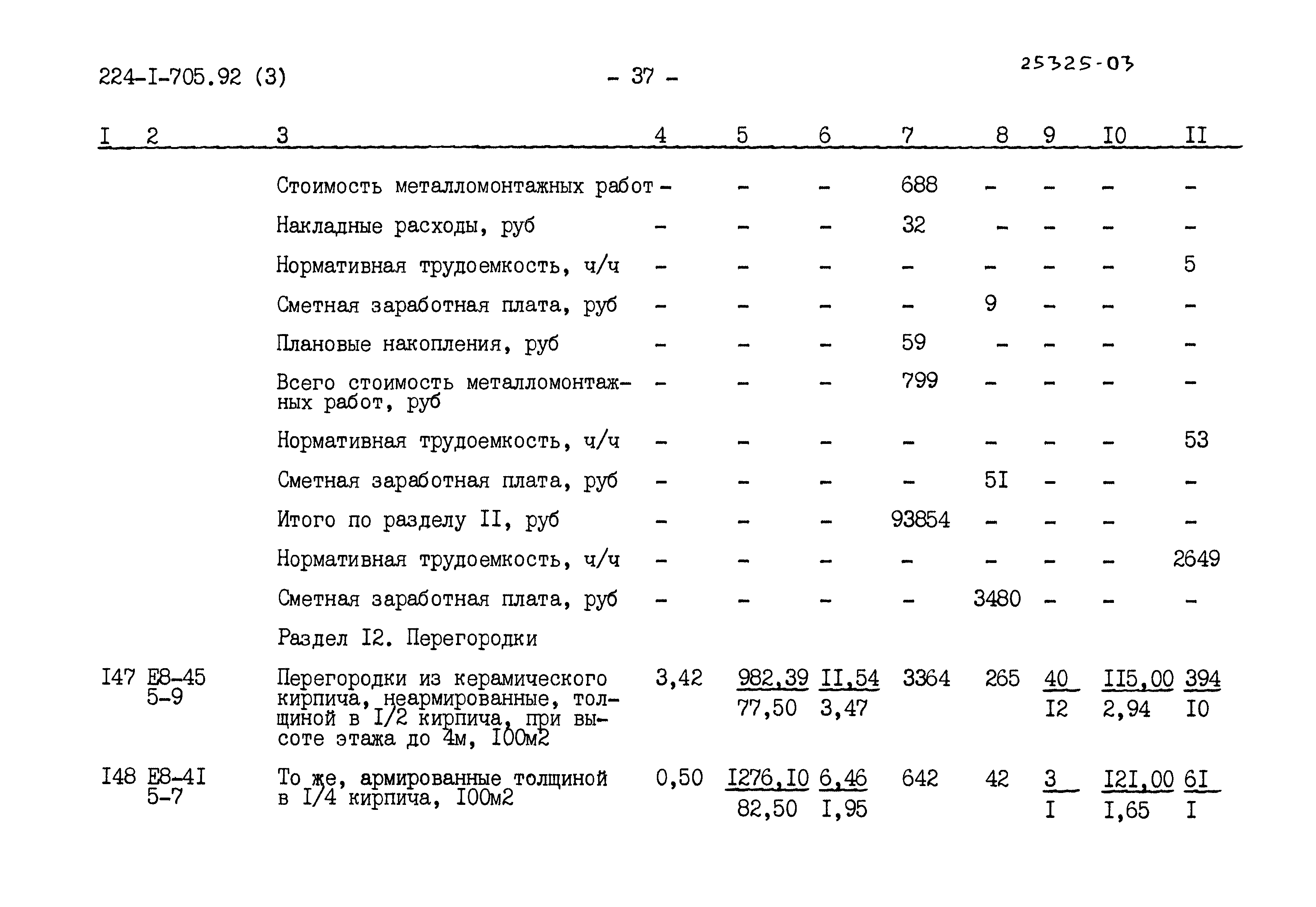 Типовой проект 224-1-705.92
