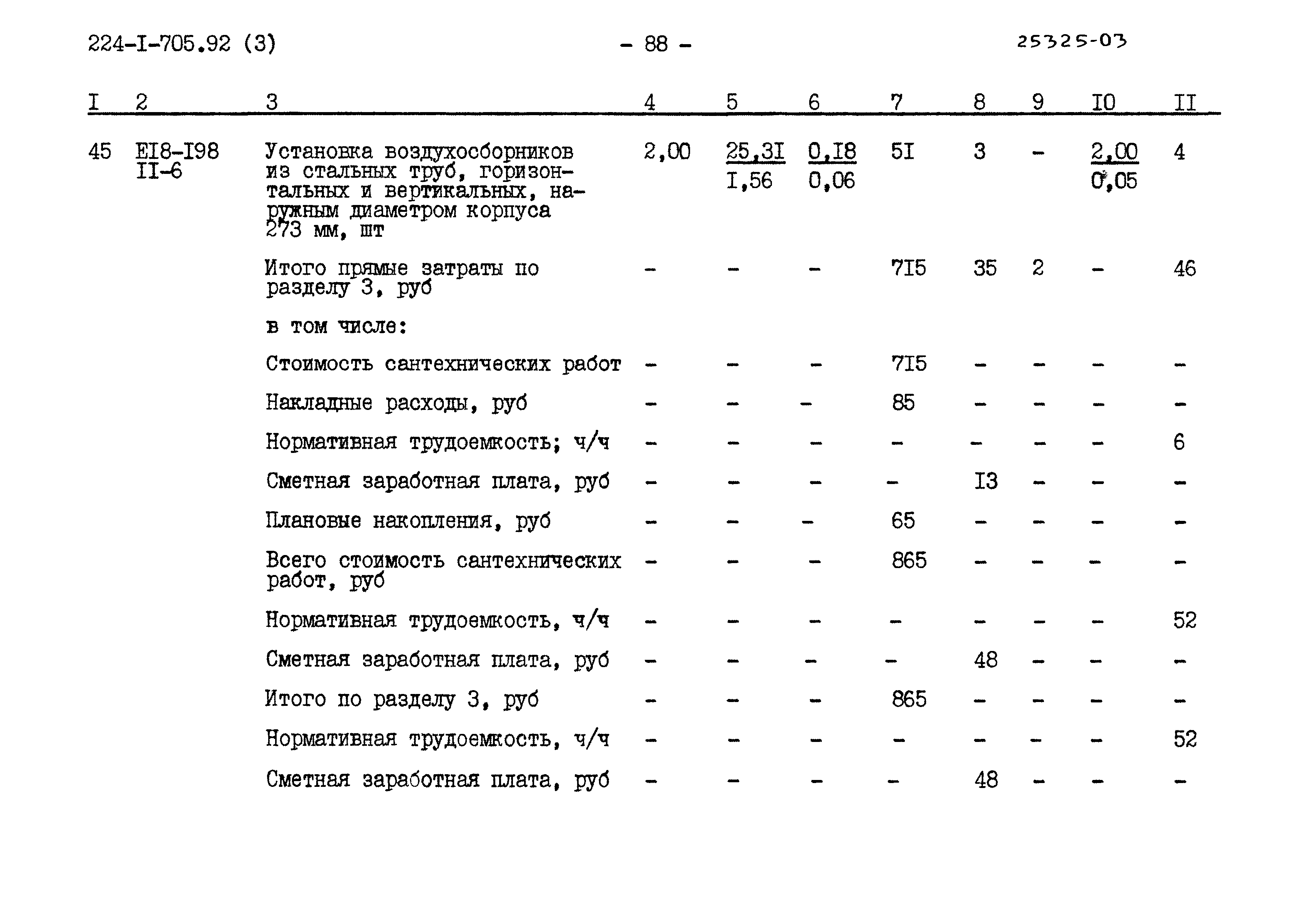 Типовой проект 224-1-705.92