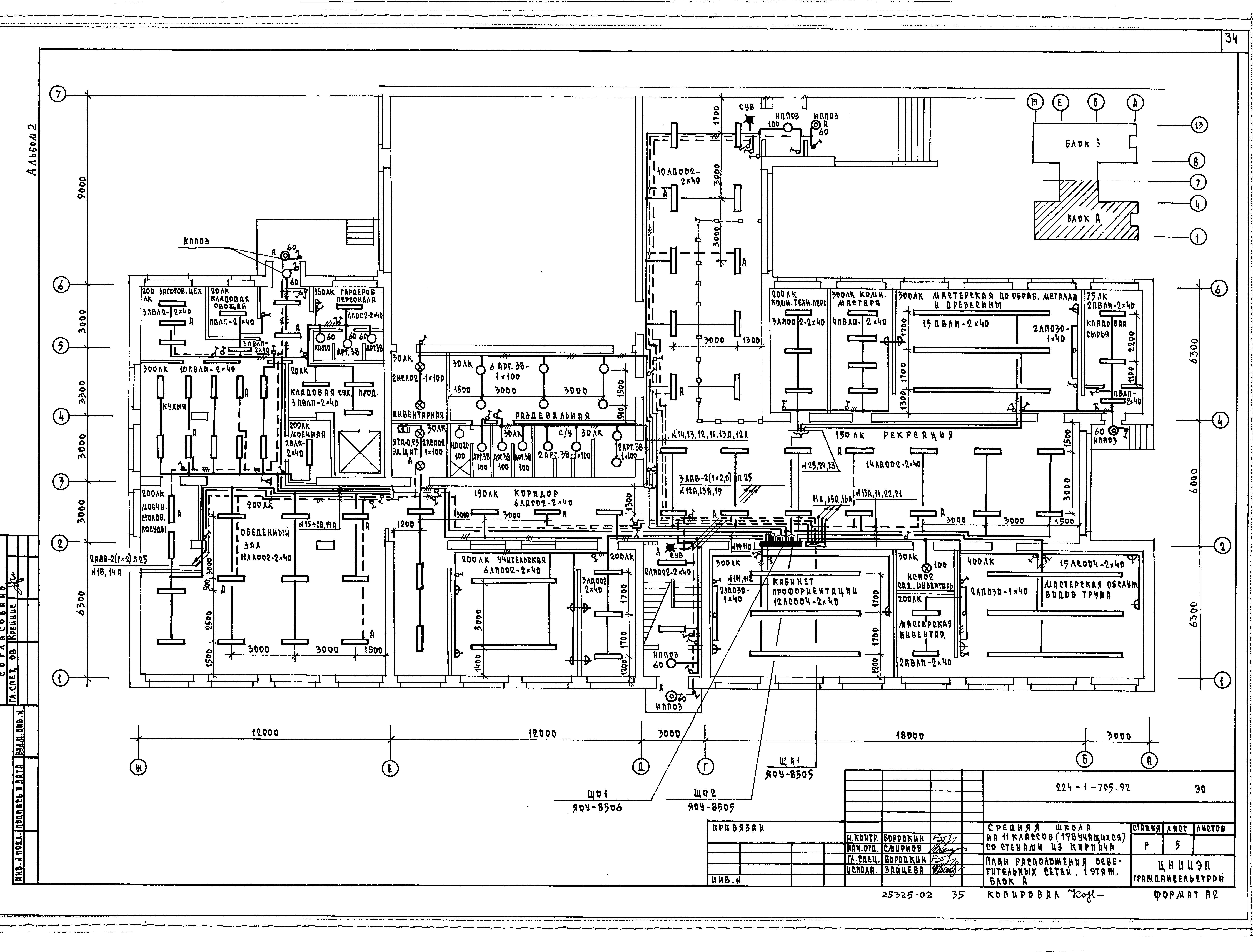 Типовой проект 224-1-705.92