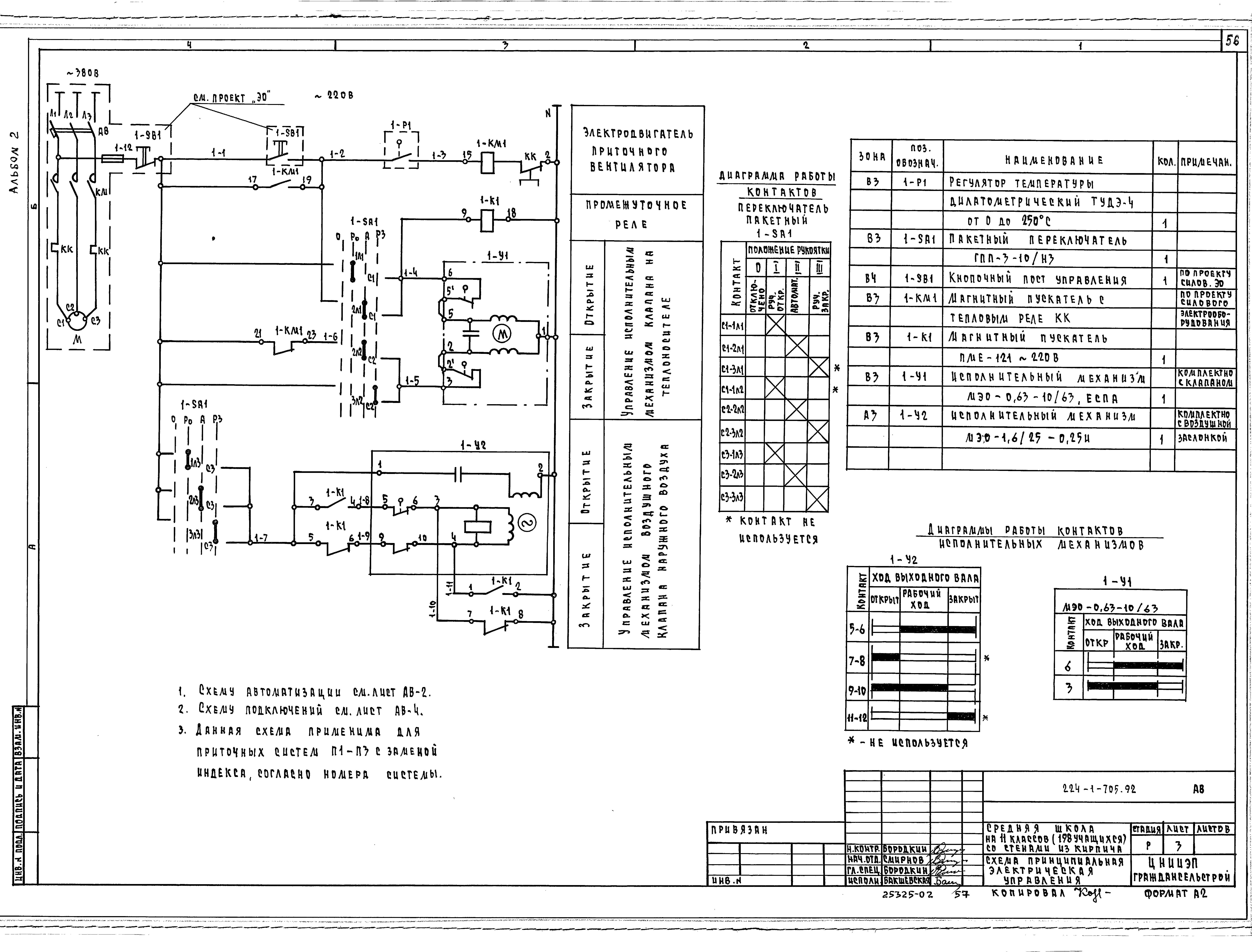 Типовой проект 224-1-705.92