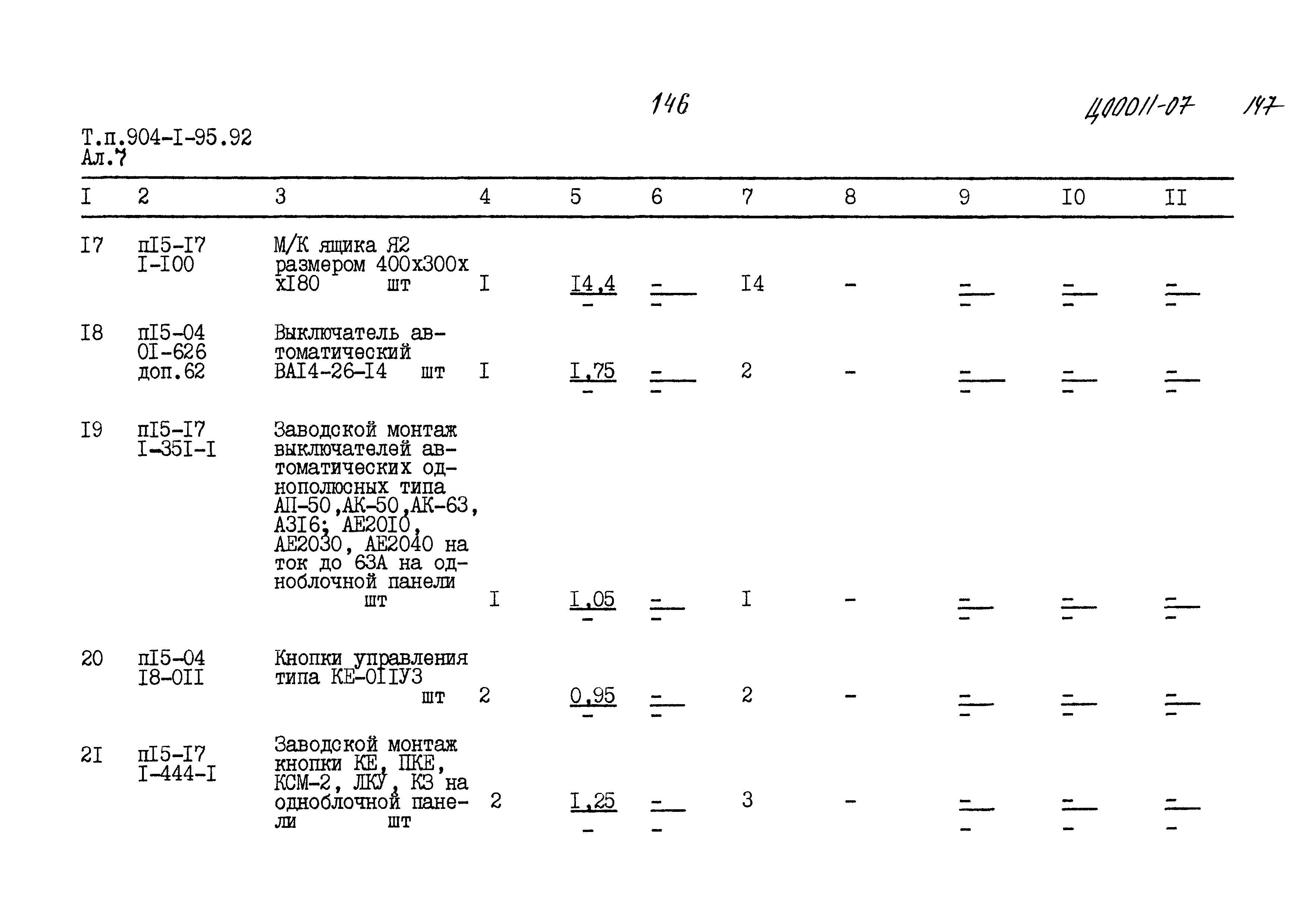 Типовой проект 904-1-95.92