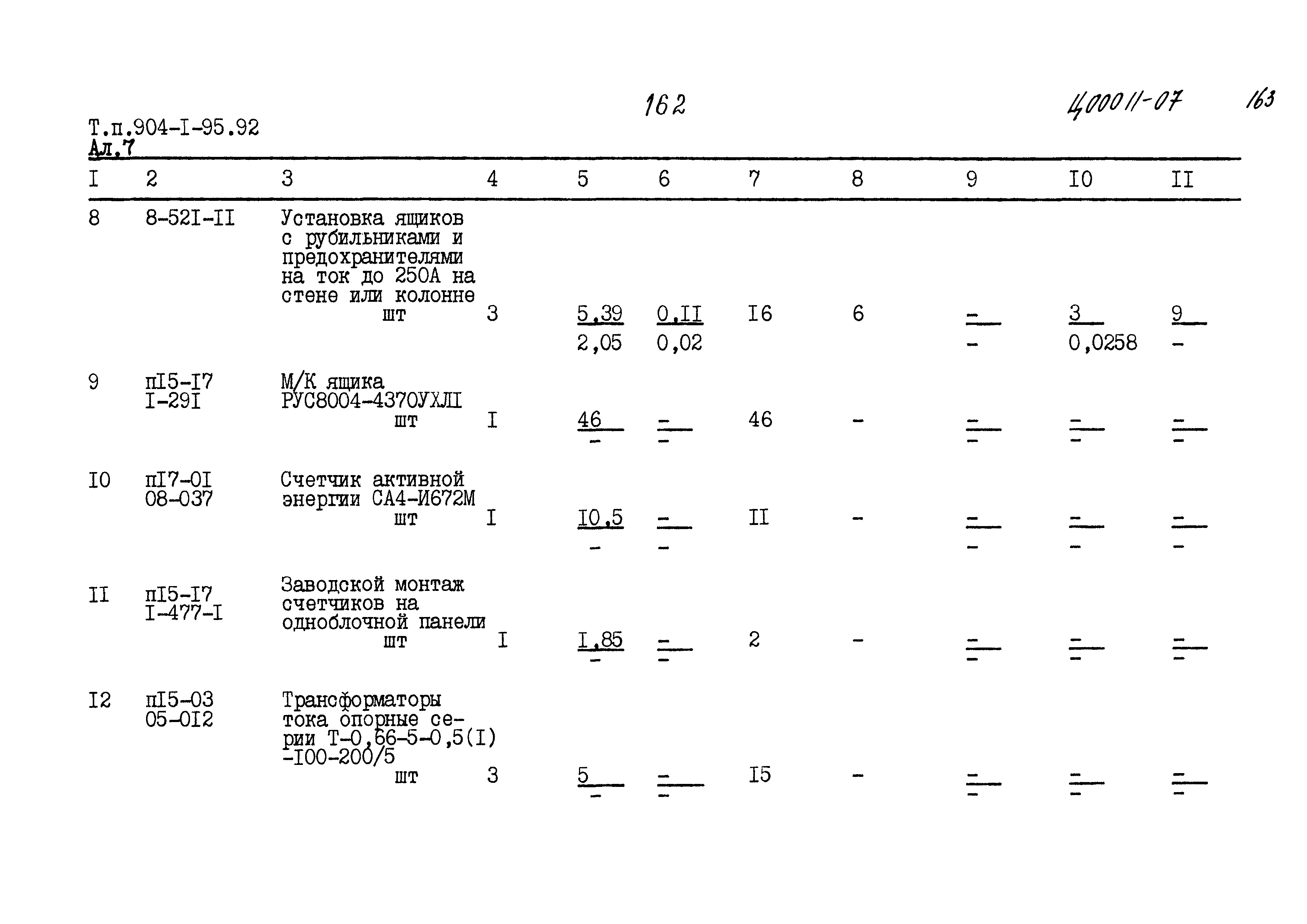 Типовой проект 904-1-95.92