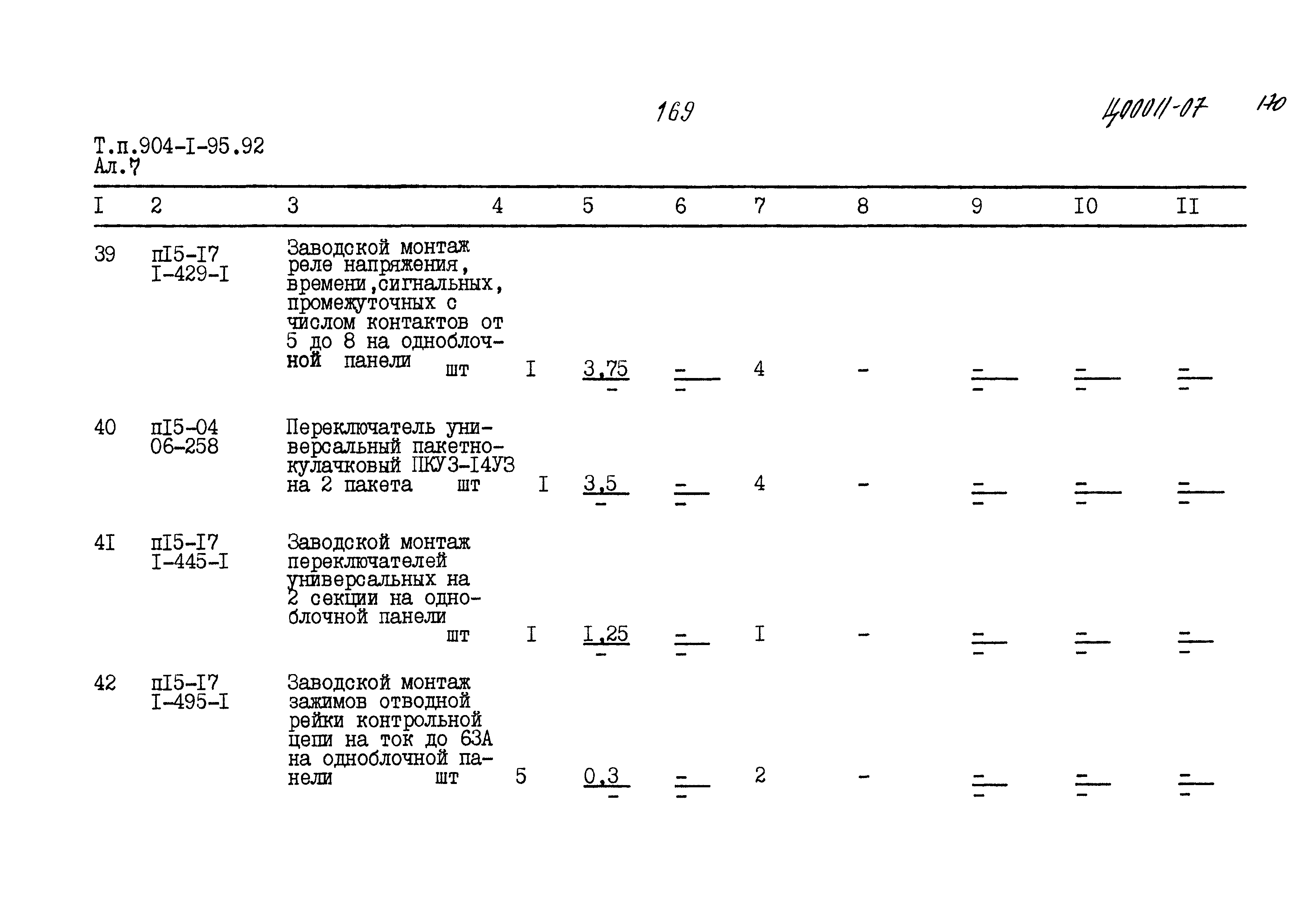 Типовой проект 904-1-95.92