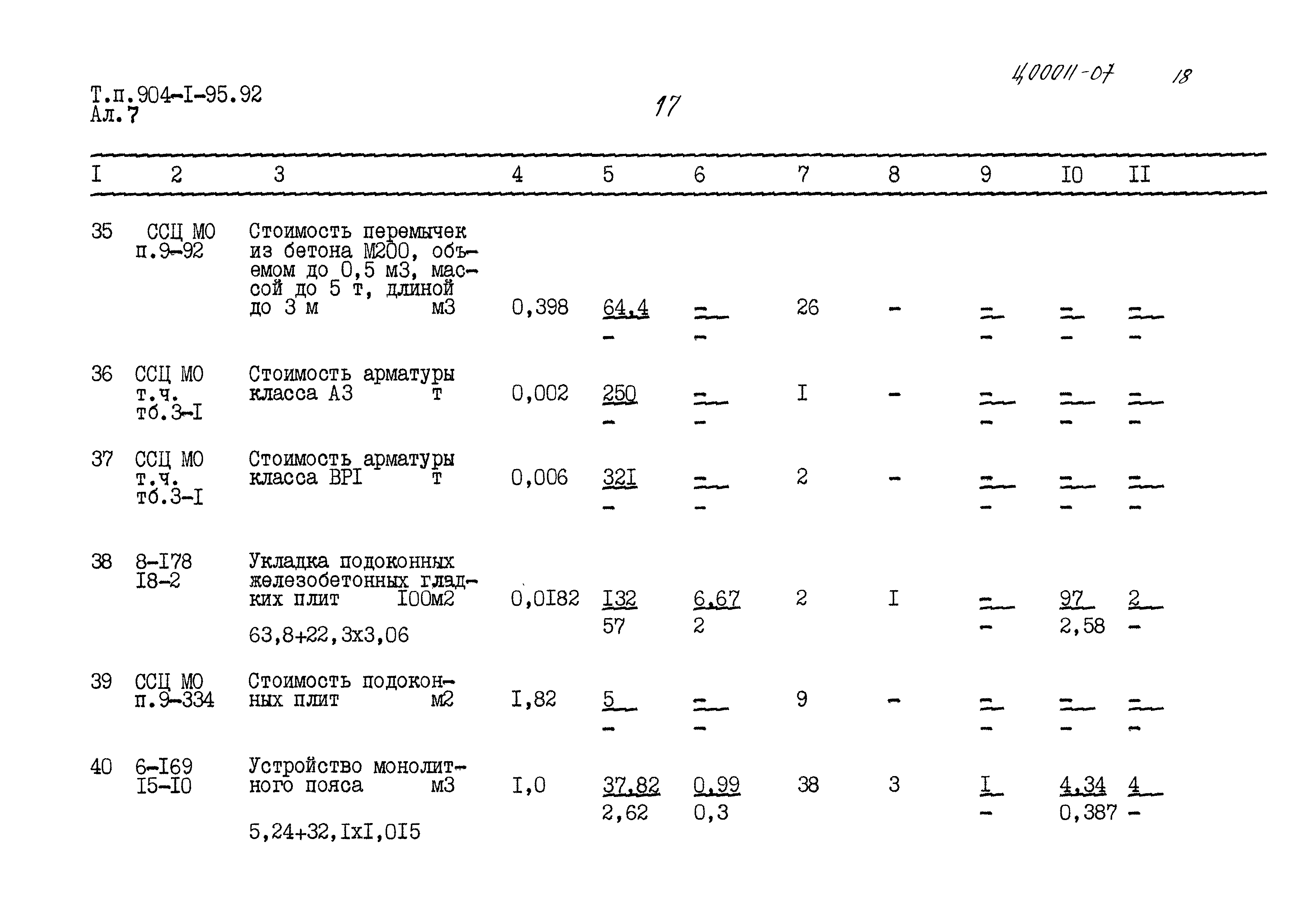Типовой проект 904-1-95.92