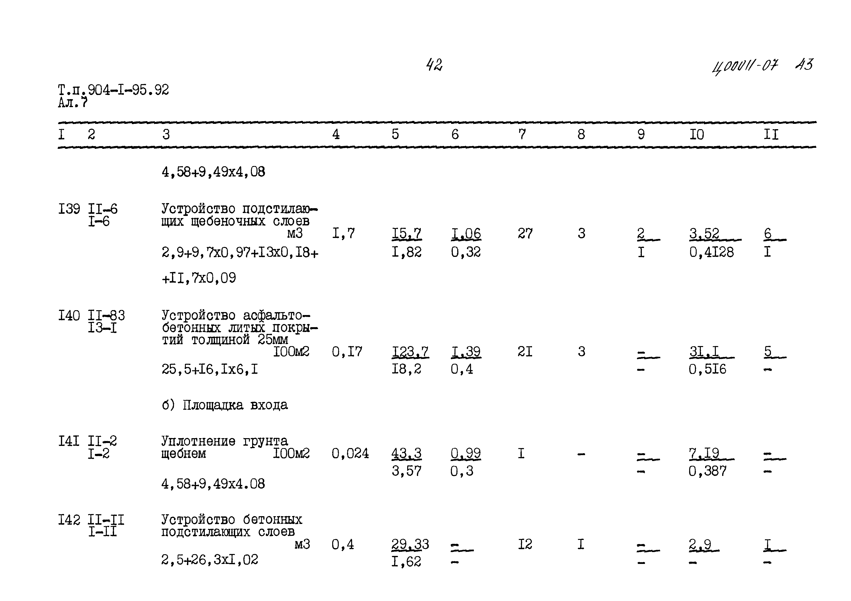 Типовой проект 904-1-95.92