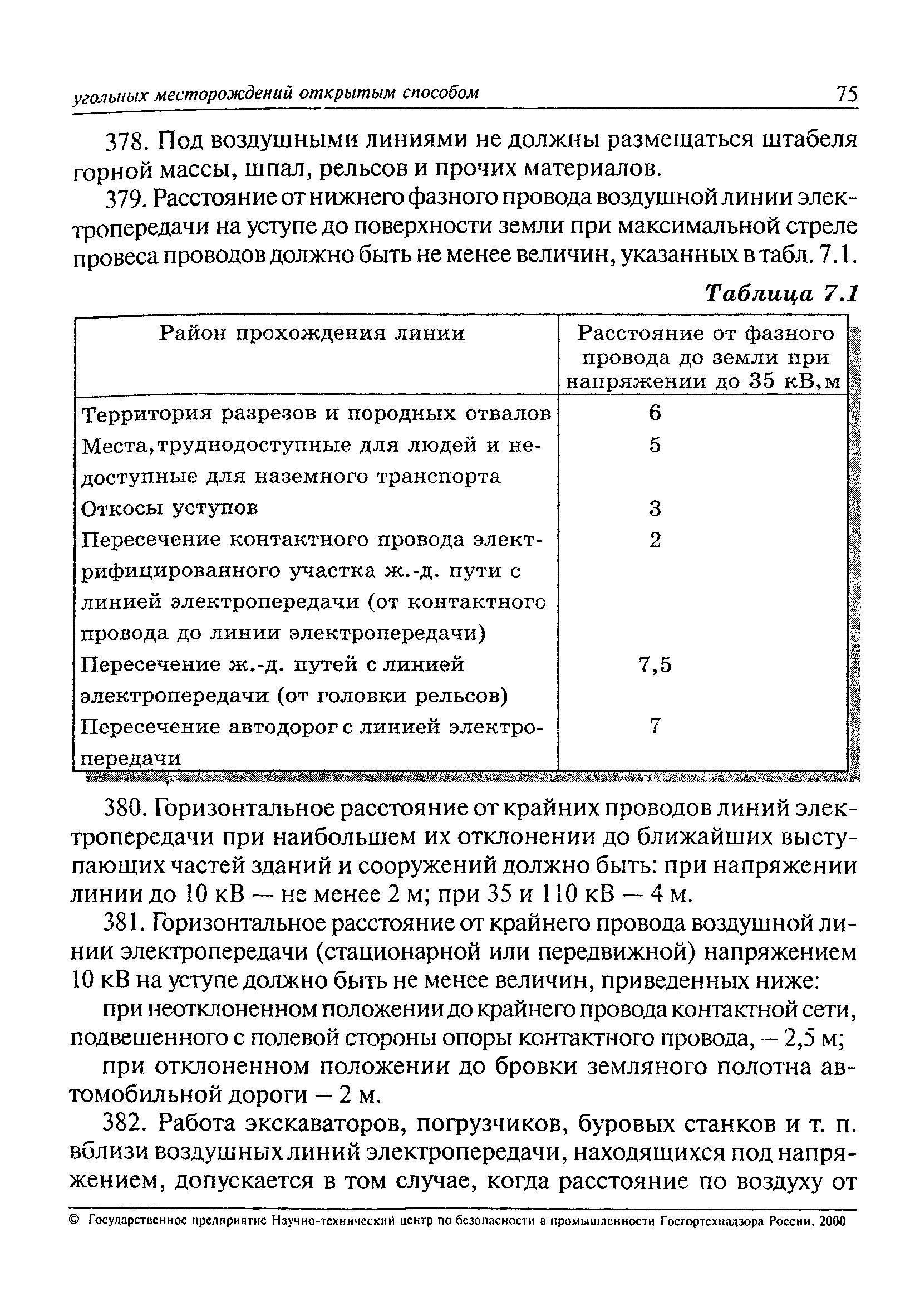 Скачать ПБ 05-356-00 Правила безопасности при разработке угольных  месторождений открытым способом