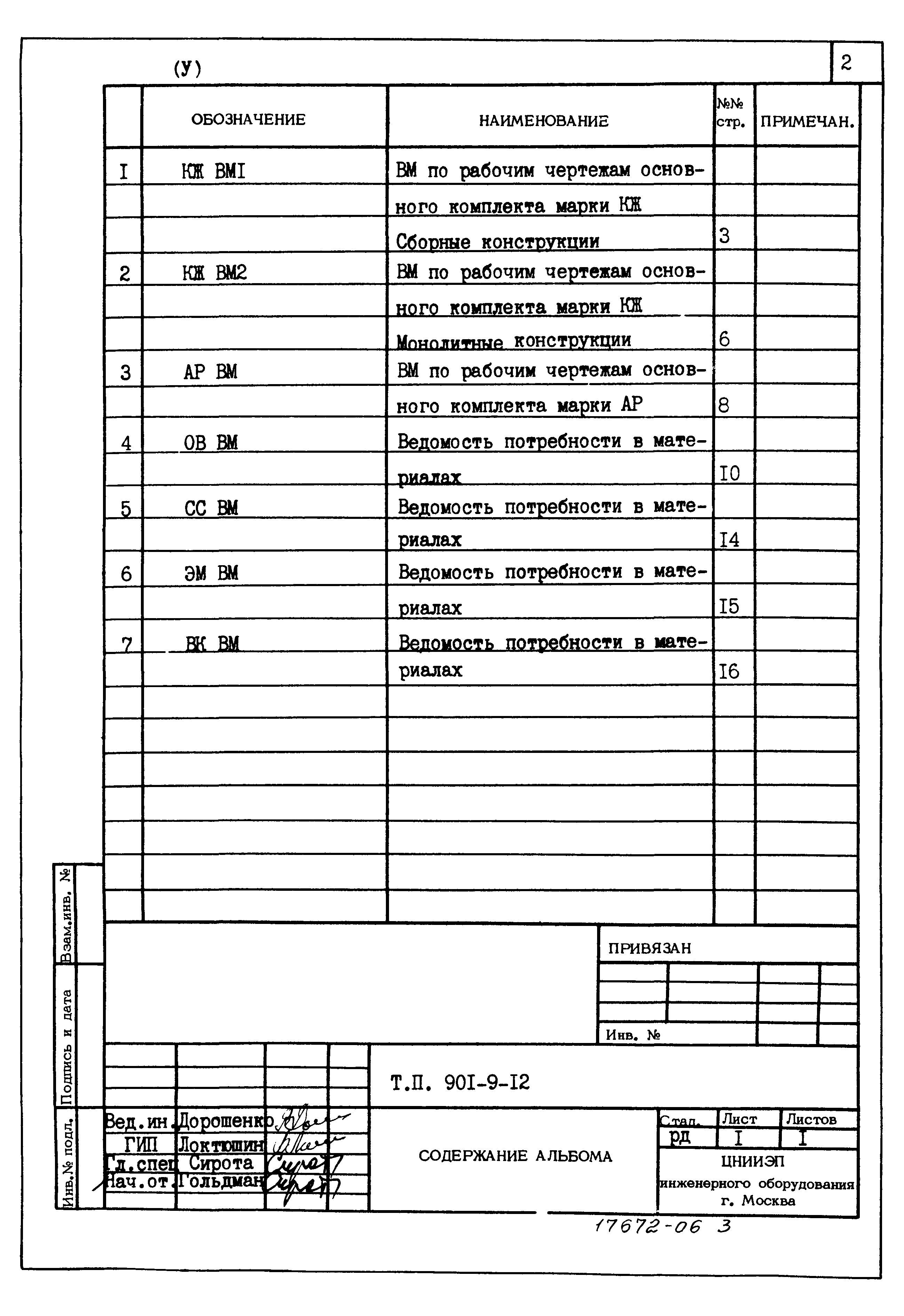 Типовой проект 902-9-12