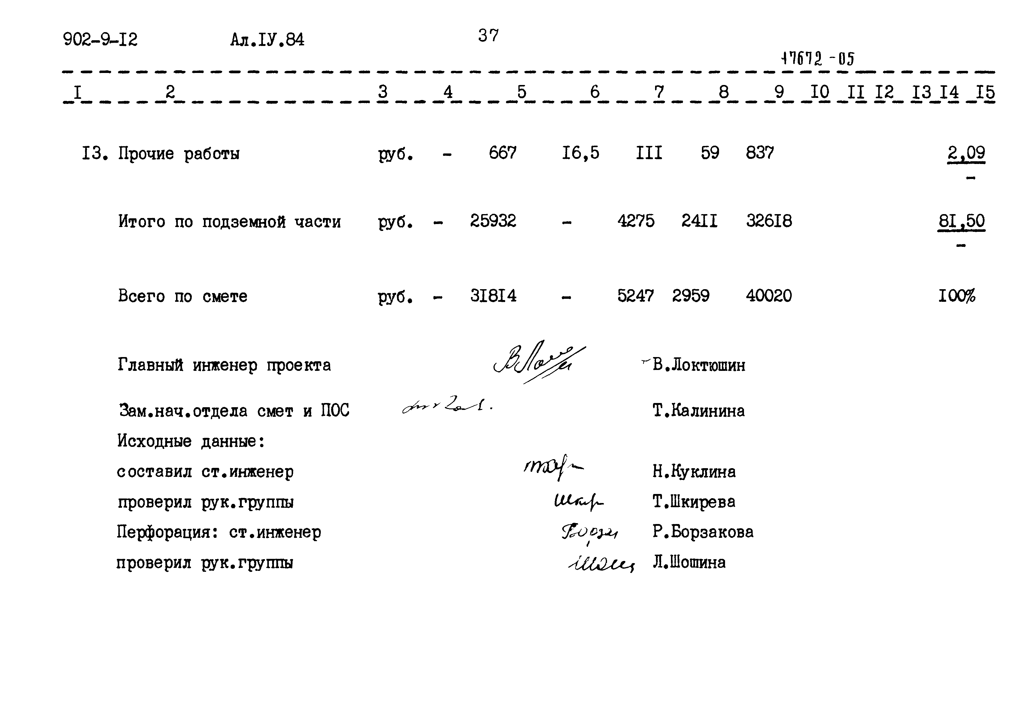 Типовой проект 902-9-12