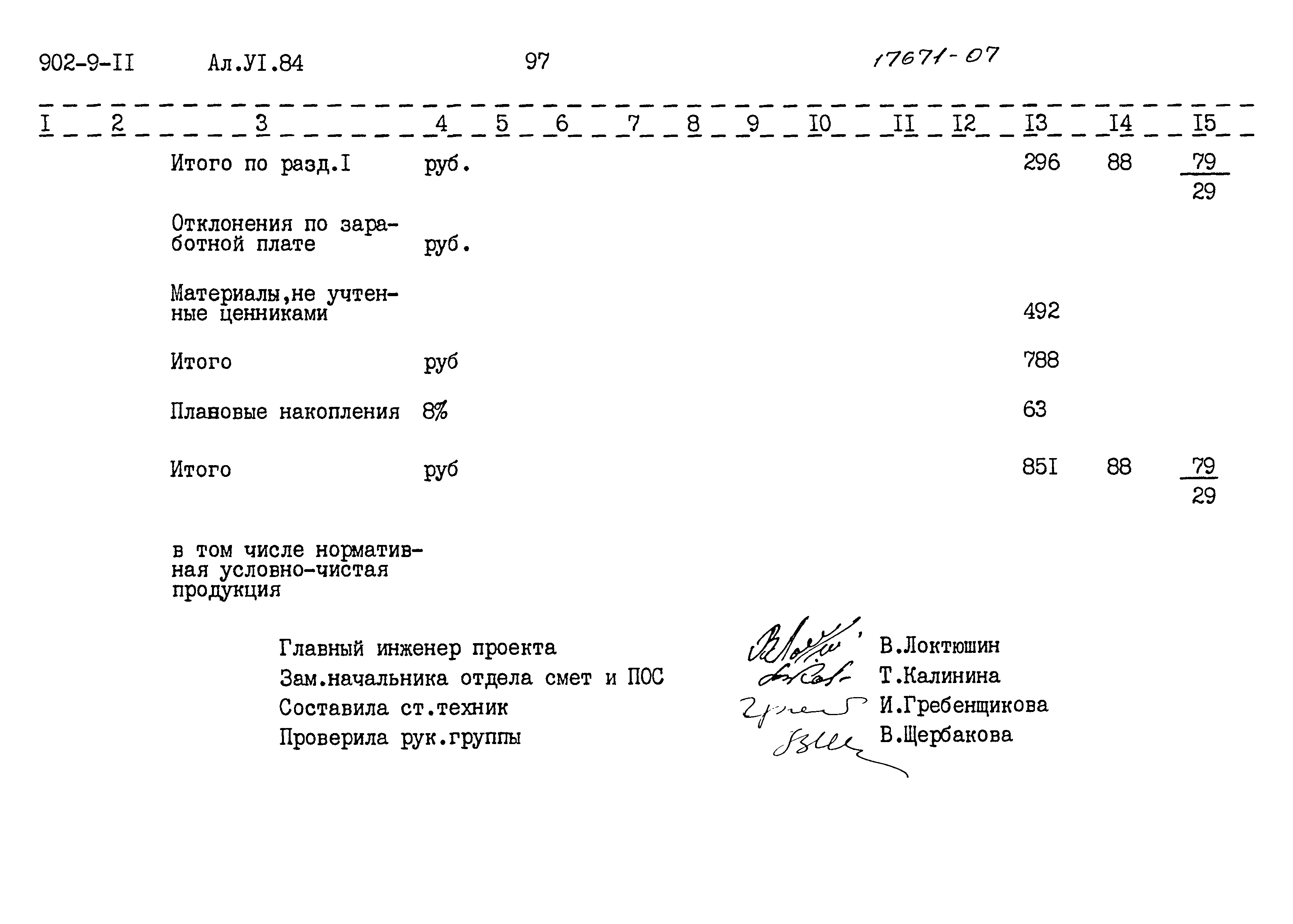 Типовой проект 902-9-11