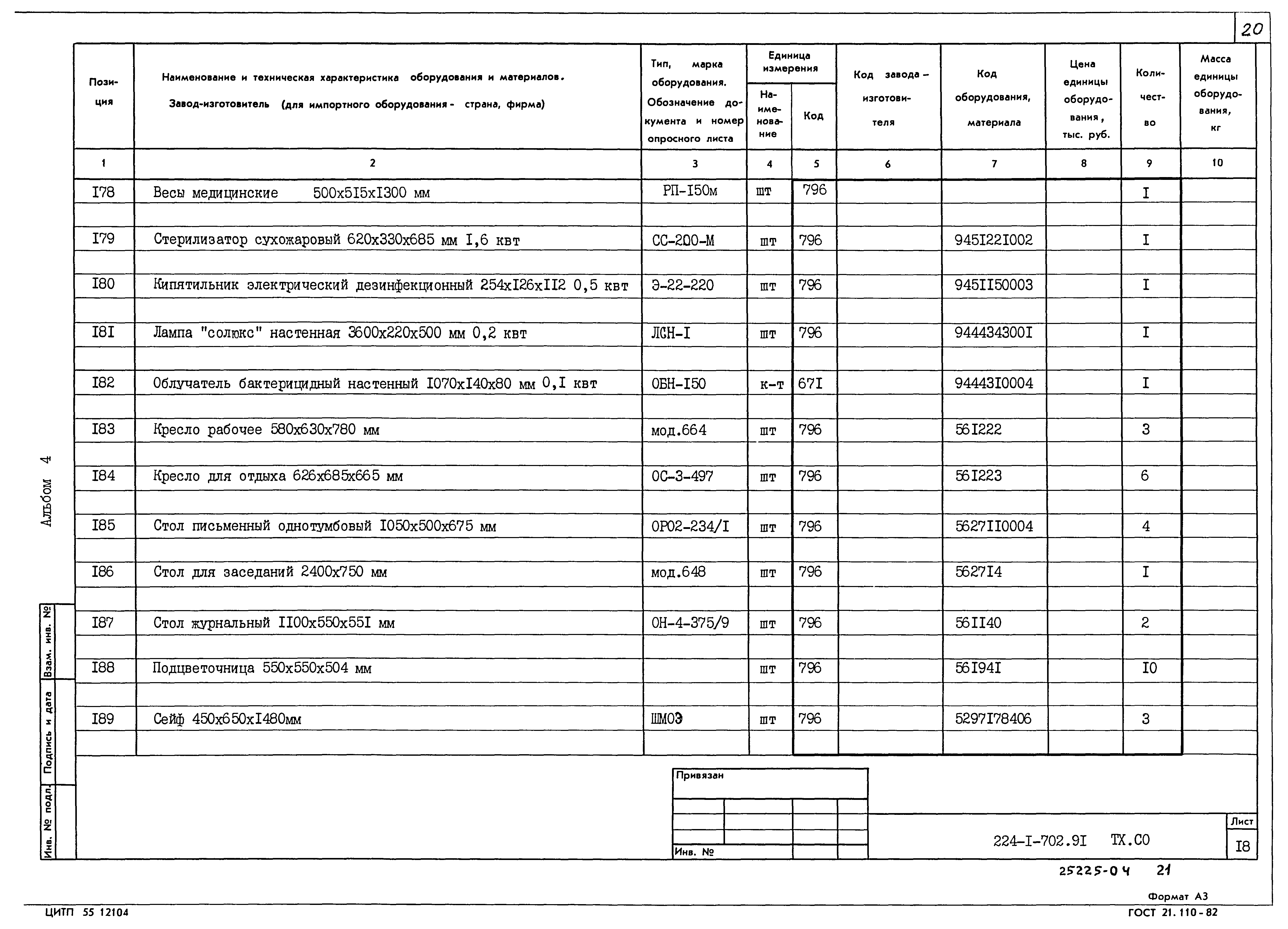 Типовой проект 224-1-702.91