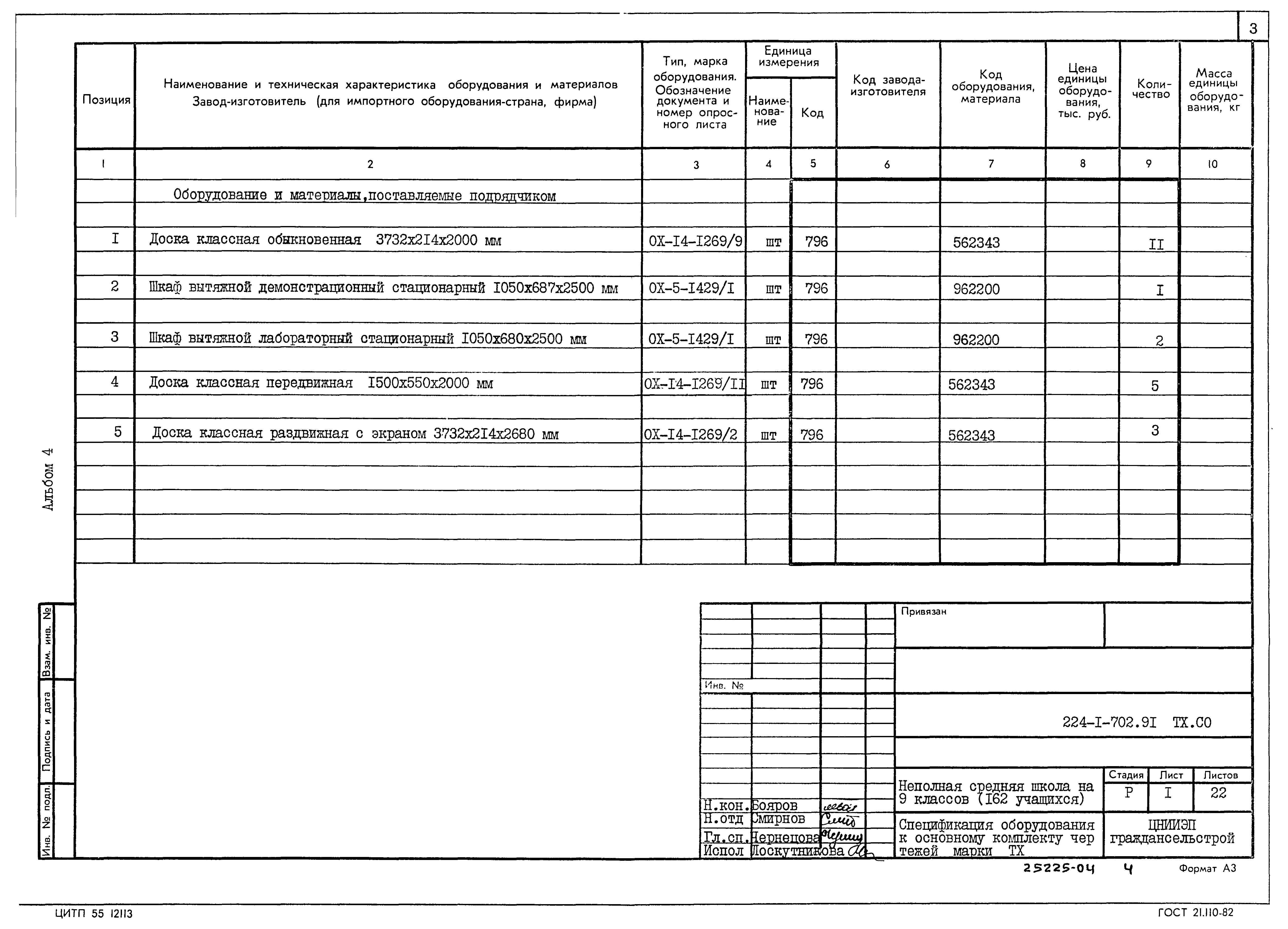 Типовой проект 224-1-702.91